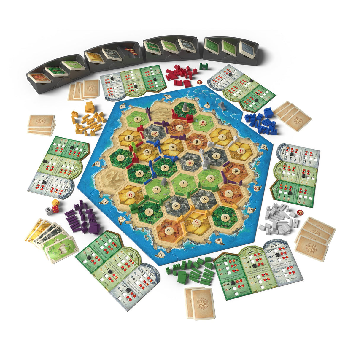 CATAN Cities & Knights: 5-6 Player Extension (6th Edition)