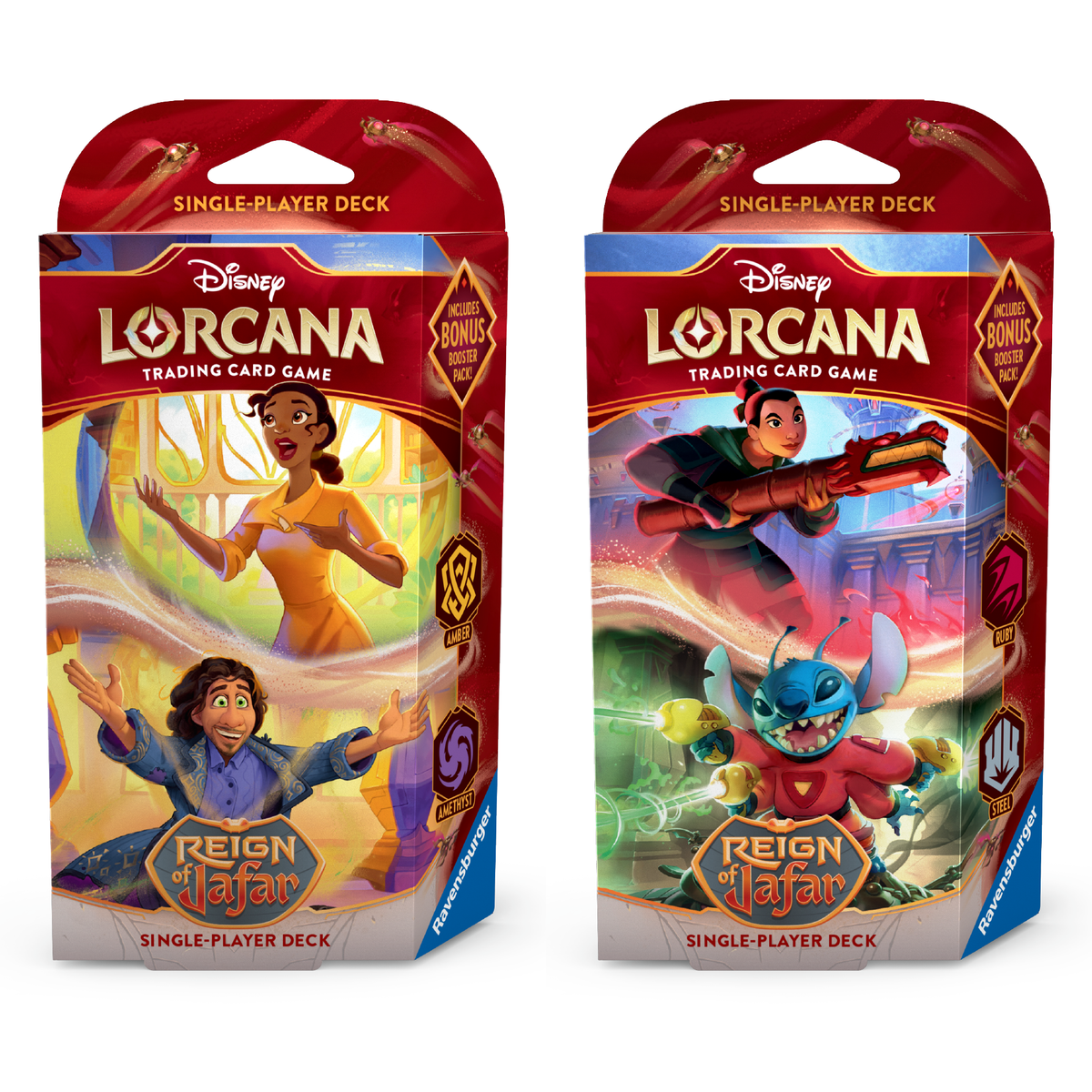 Disney Lorcana TCG: Reign of Jafar - Starter Deck Combo