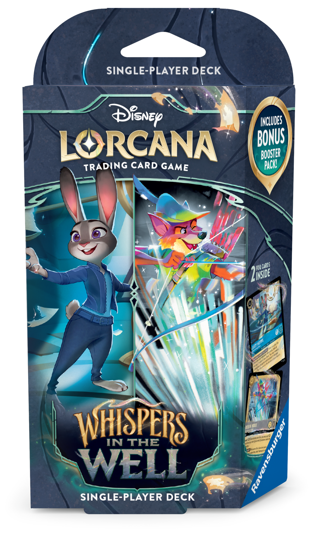 Disney Lorcana TCG: Whispers in the Well - Single-Player Deck (Judy Hopps & Robin Hood)