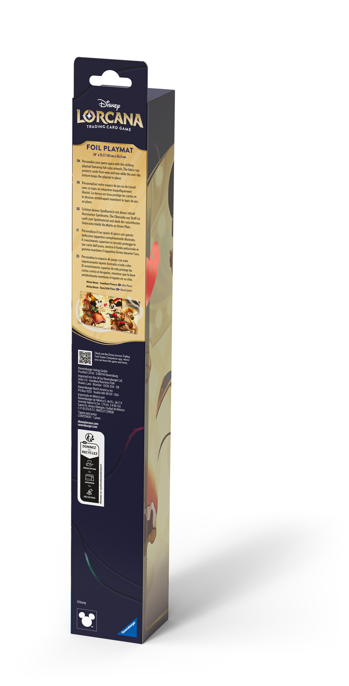 Disney Lorcana TCG: Playmat - Minnie & Mickey Mouse