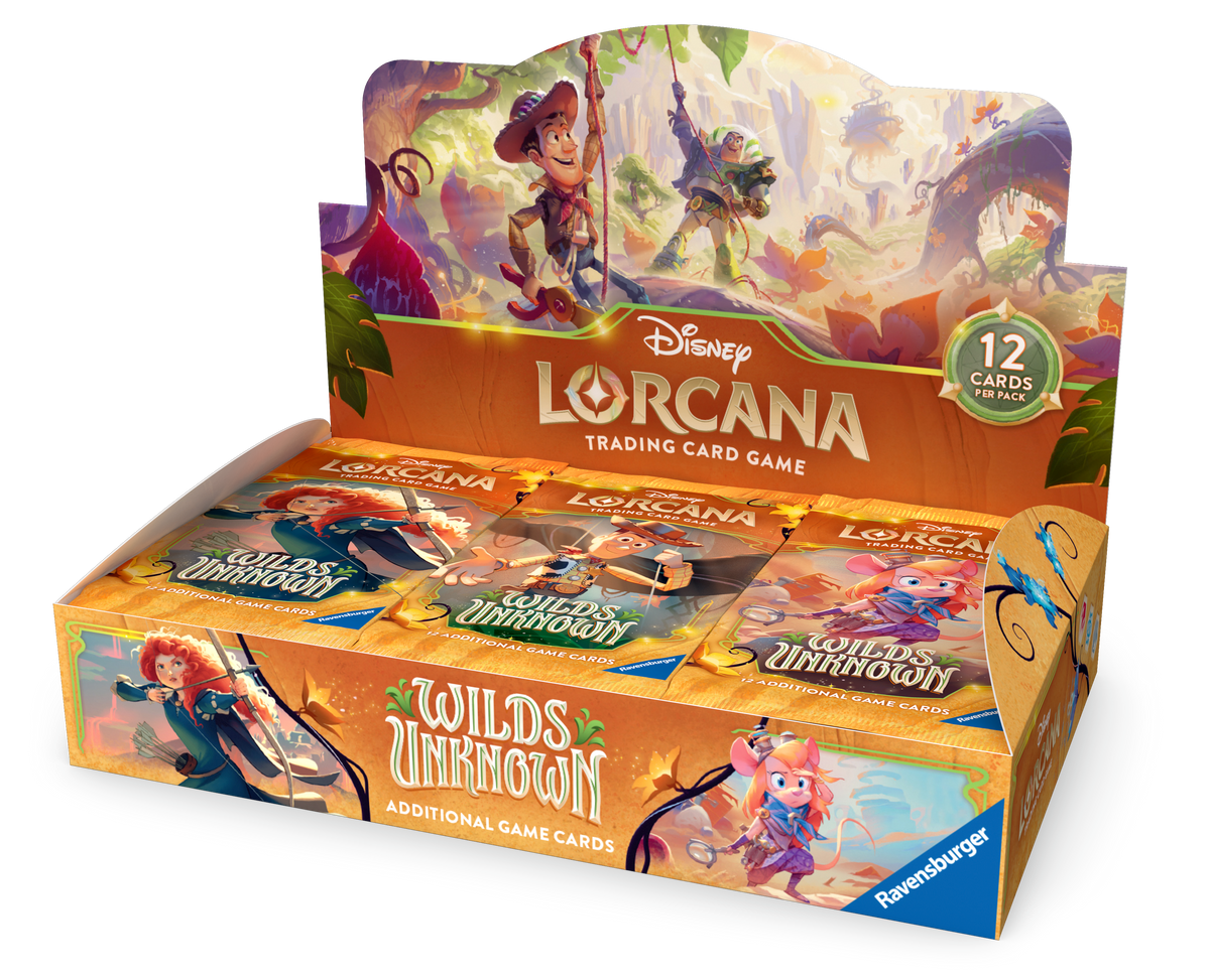 Disney Lorcana TCG: Wilds Unknown - Booster Box (24 Booster Packs)