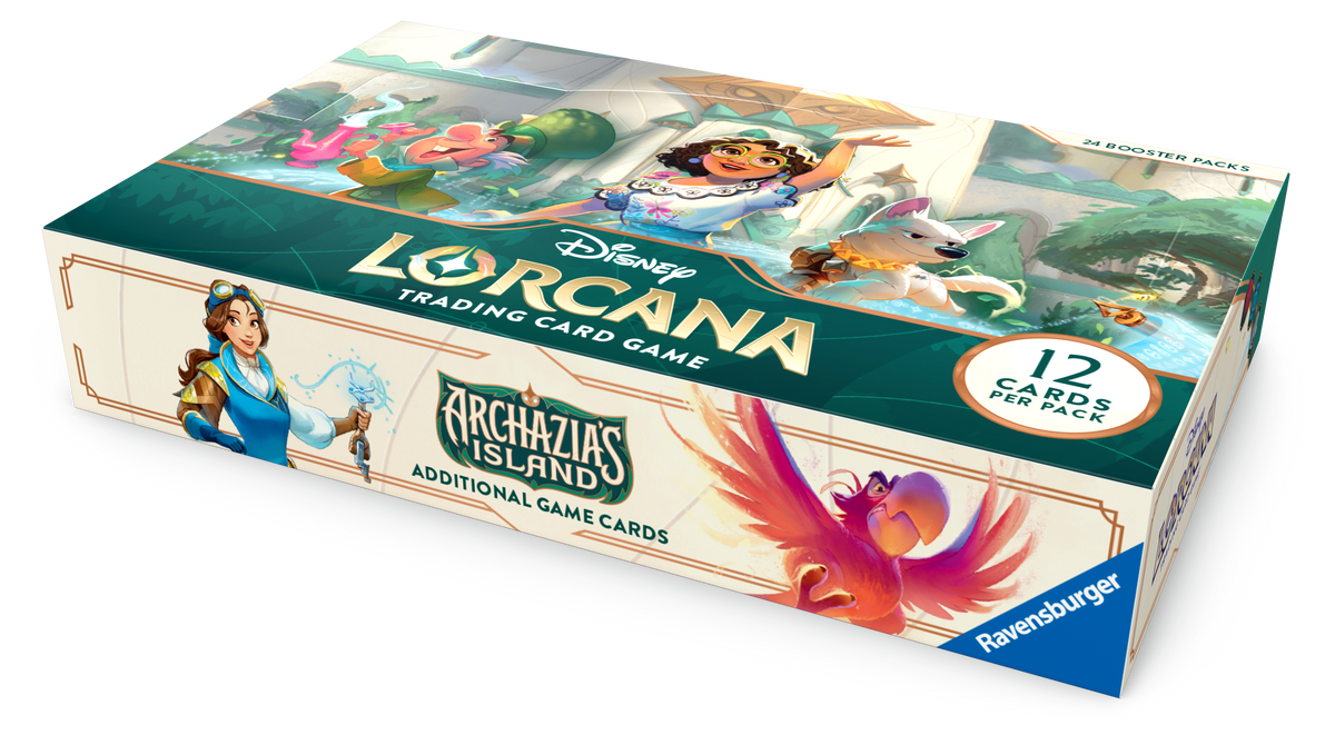 Disney Lorcana TCG: Archazia's Island - Booster Box (24 Booster Packs)