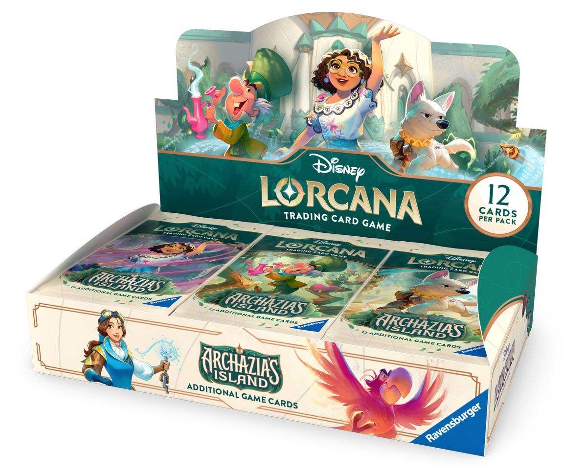 Disney Lorcana TCG: Archazia's Island - Booster Box (24 Booster Packs)