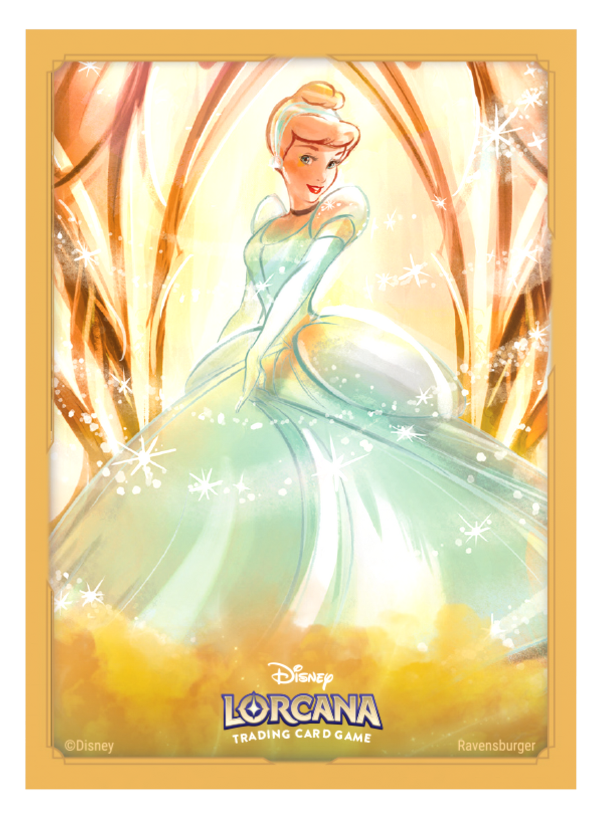 Disney Lorcana TCG: Card Sleeves - Cinderella, Ballroom Sensation