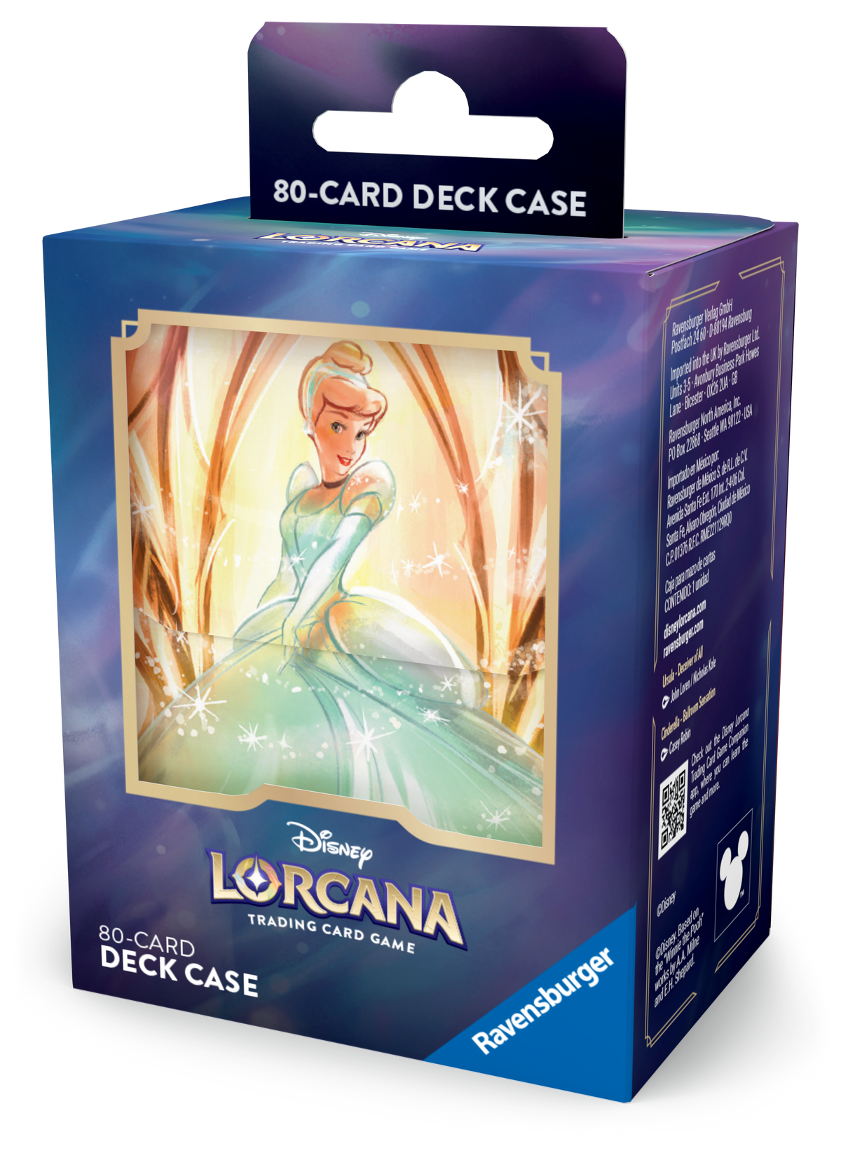 Disney Lorcana TCG: Deck Box - Cinderella, Ballroom Sensation