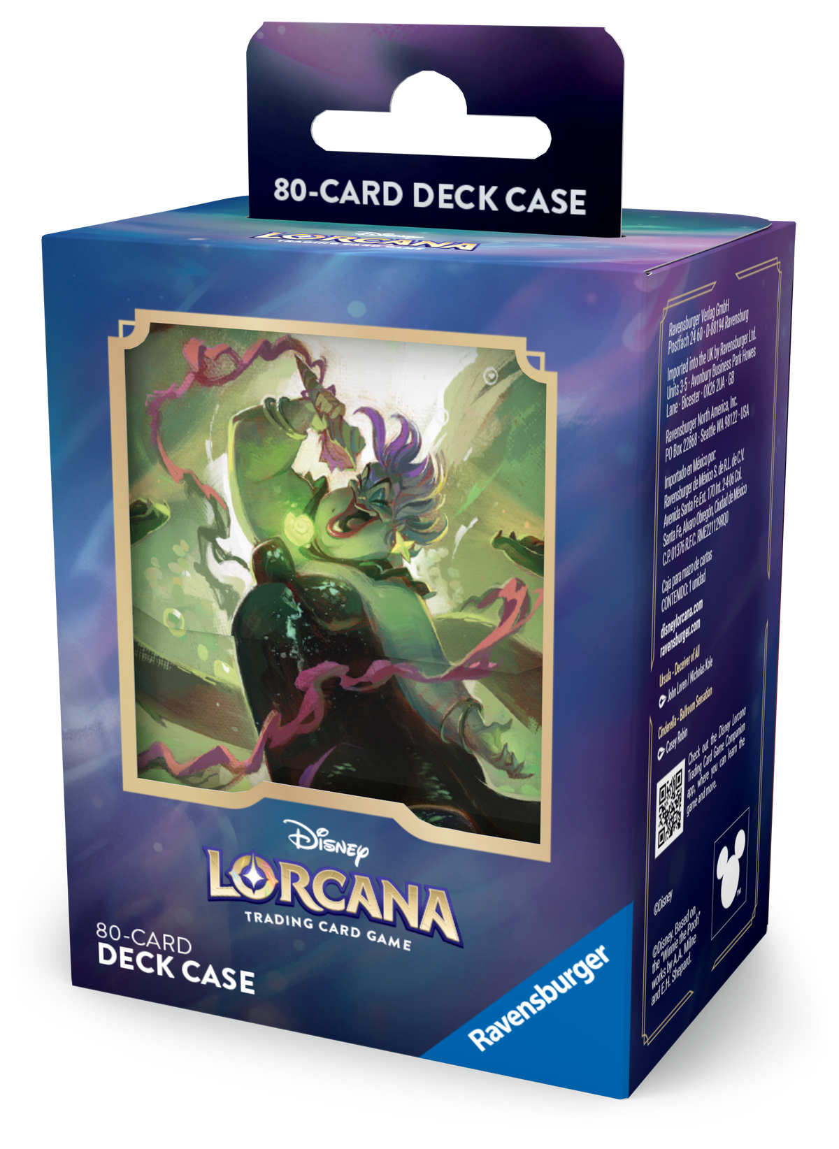 Disney Lorcana TCG: Deck Box - Ursula, Deceiver of All (Enchanted)