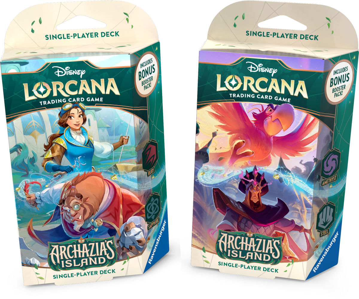 Disney Lorcana TCG: Archazia's Island - Starter Deck Combo
