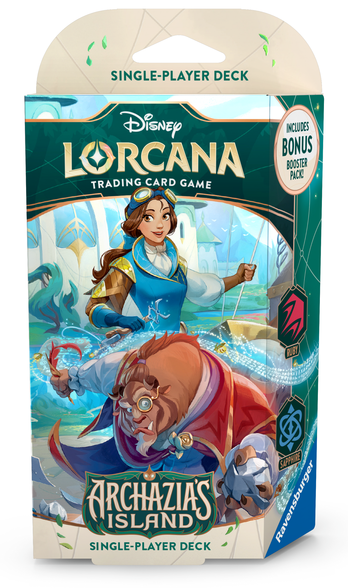 Disney Lorcana TCG: Archazia's Island - Starter Deck (Ruby & Sapphire)