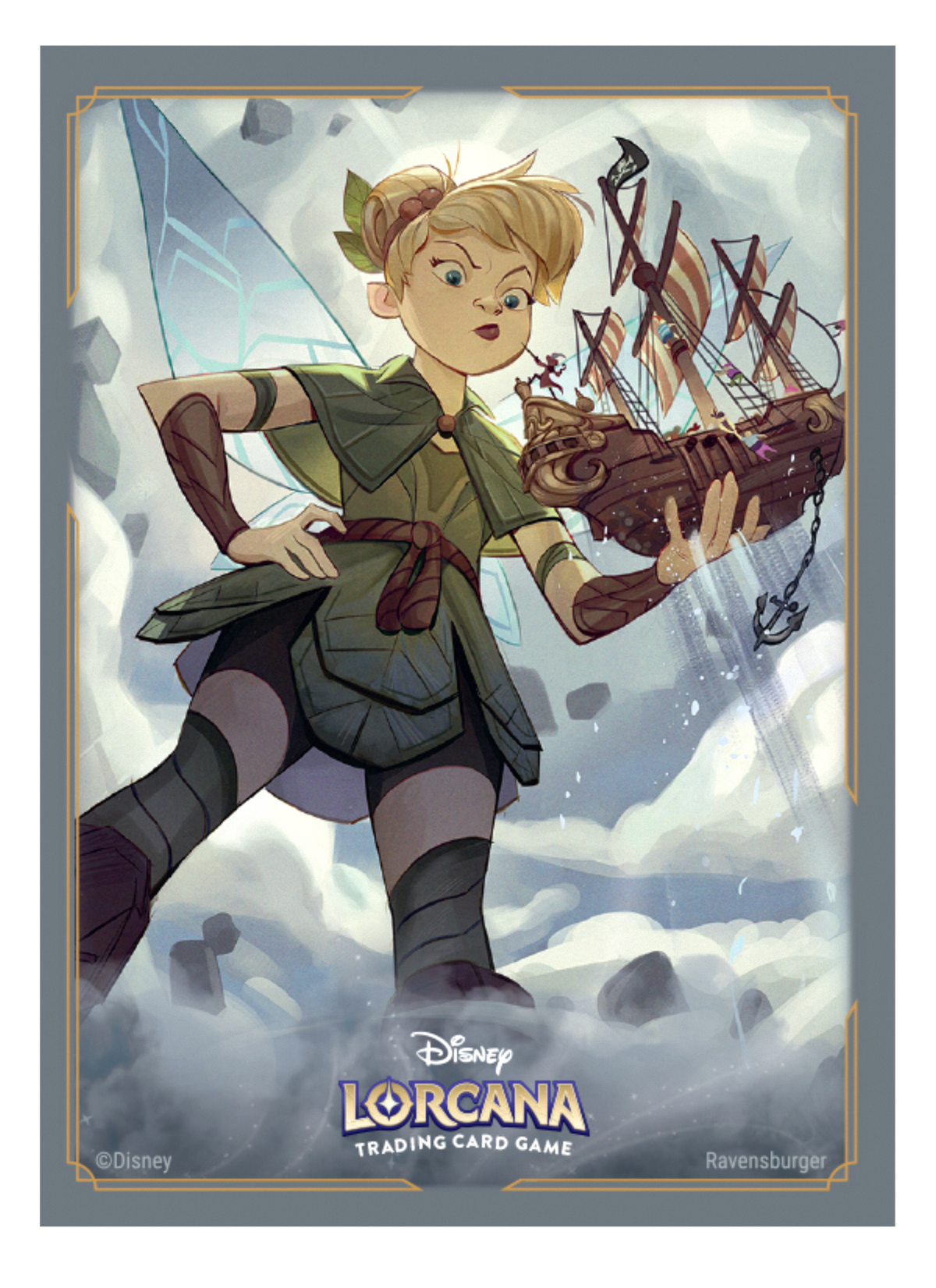 Disney Lorcana TCG: Card Sleeves - Tinker Bell, Giant Fairy