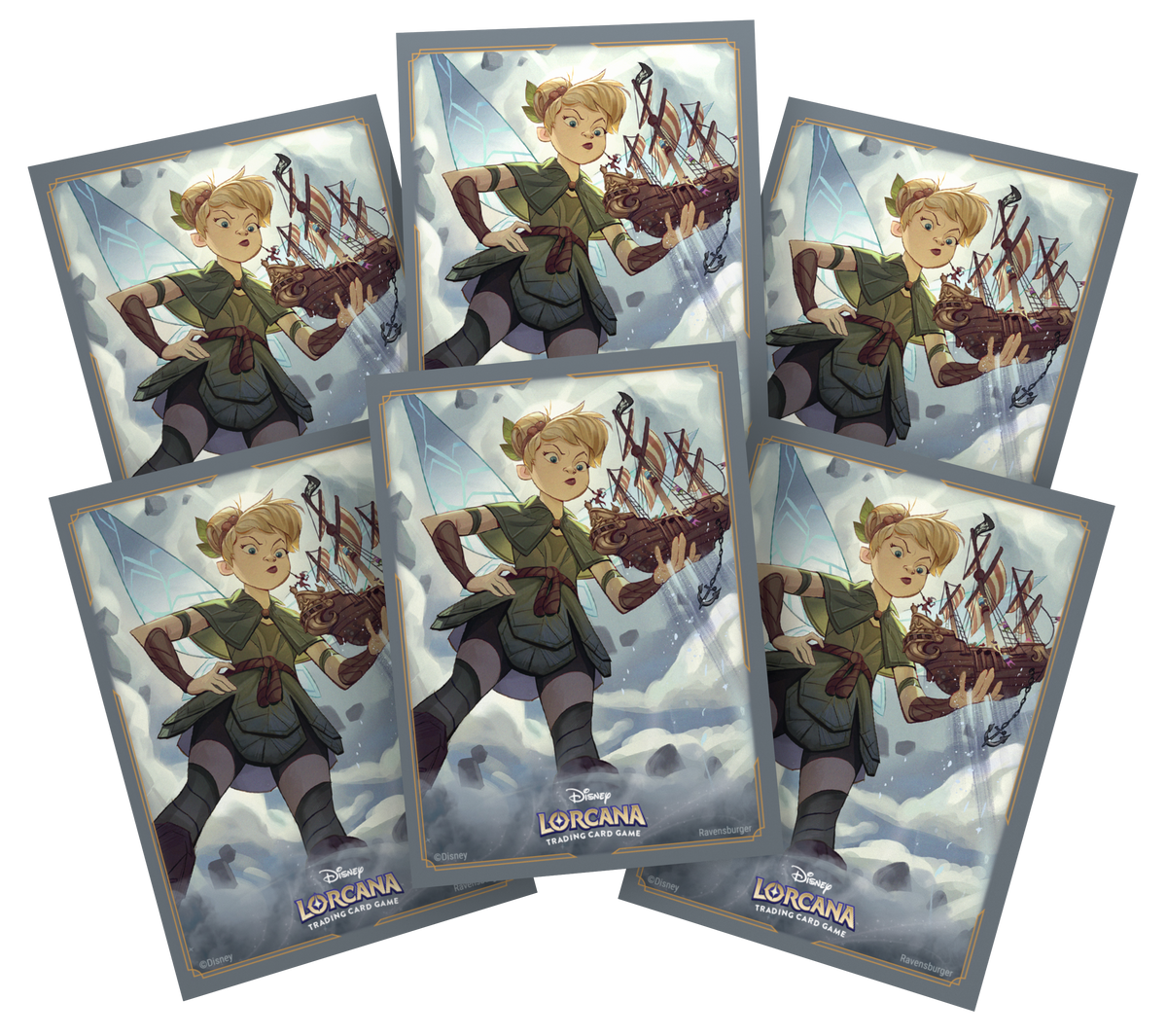 Disney Lorcana TCG: Card Sleeves - Tinker Bell, Giant Fairy
