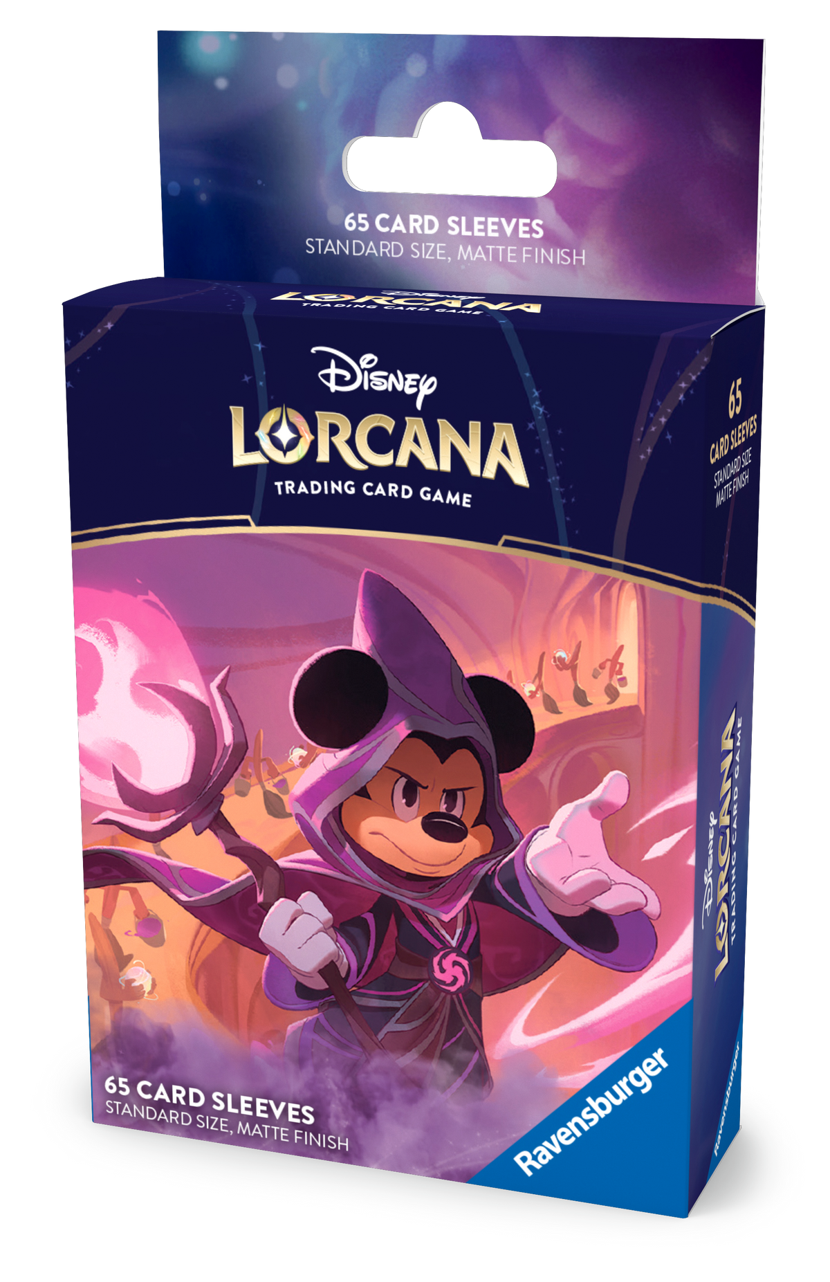 Disney Lorcana TCG: Card Sleeves - Mickey Mouse, Wayward Sorcerer