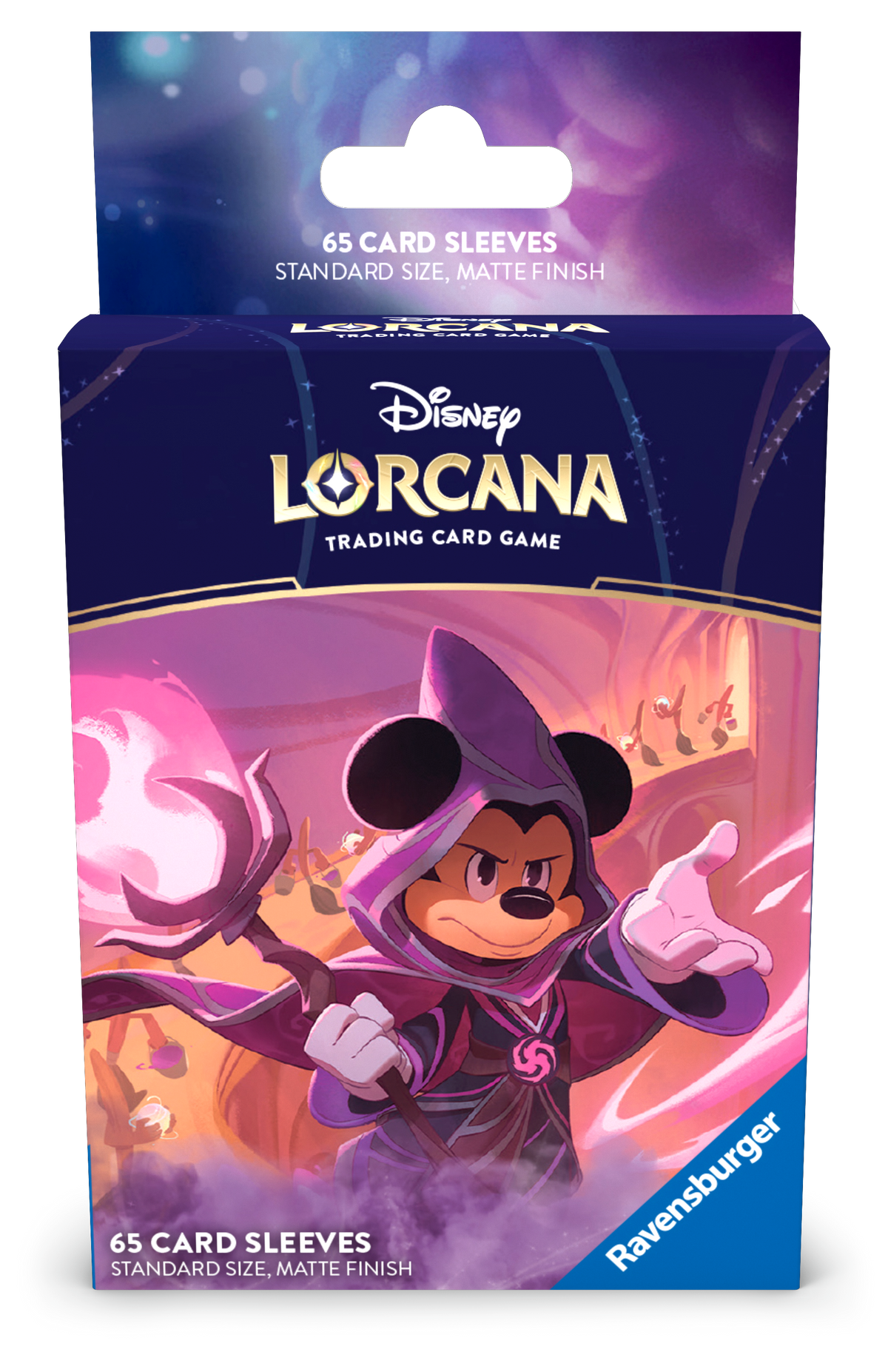 Disney Lorcana TCG: Card Sleeves - Mickey Mouse, Wayward Sorcerer