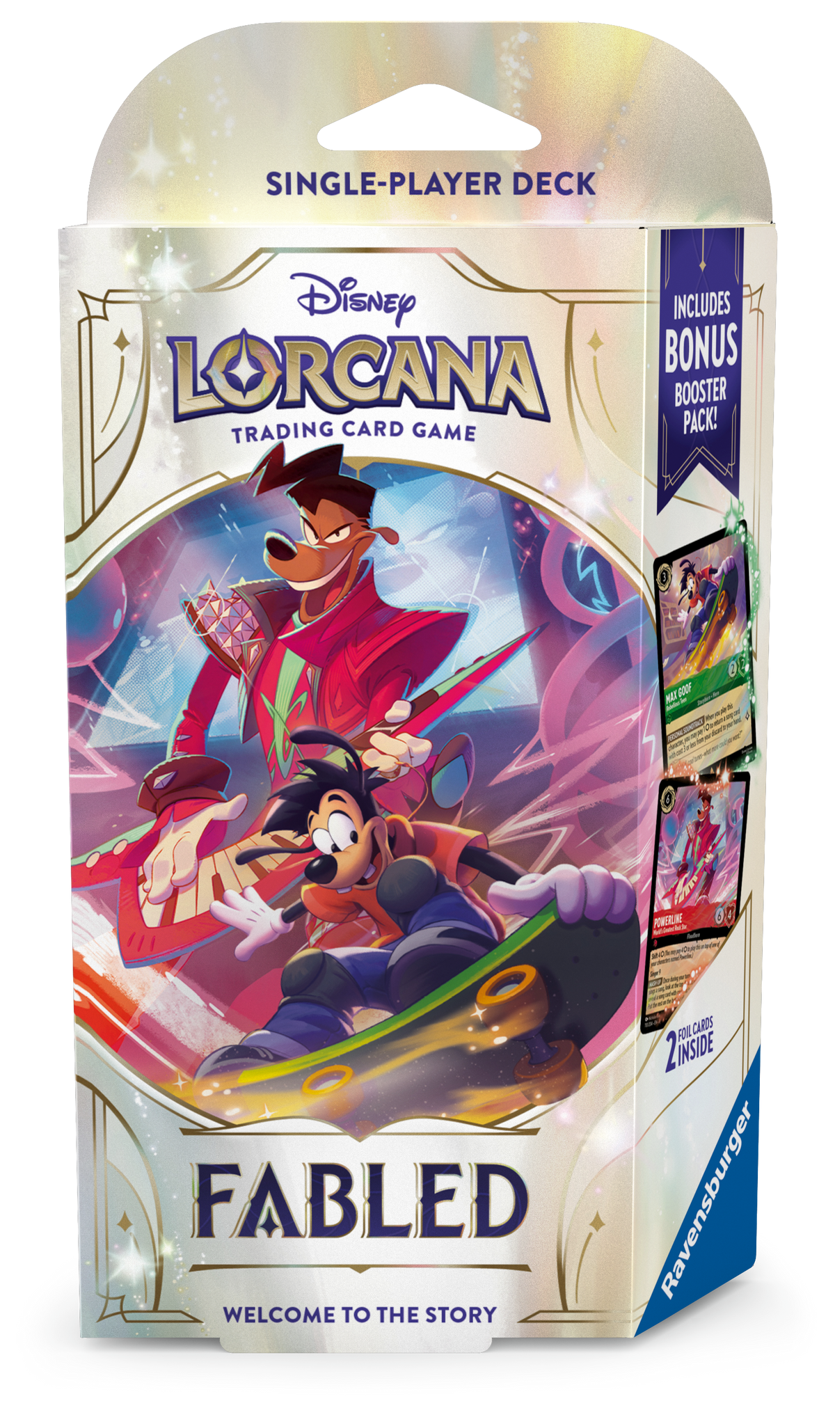 Disney Lorcana TCG: Fabled - Single-Player Deck (Max Goof & Powerline)