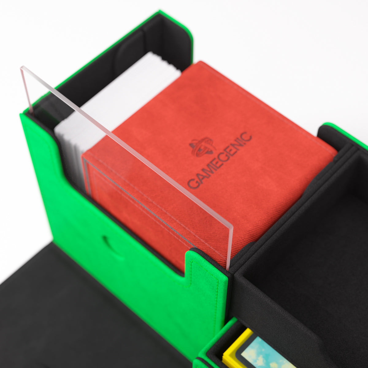 Gamegenic The Academic 133+ XL Premium Deck Box - Tolarian Edition - Green / Black