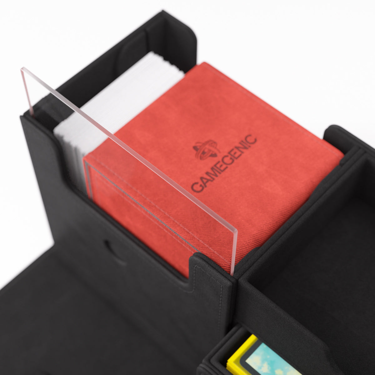 Gamegenic The Academic 133+ XL Premium Deck Box - Stealth Edition - Black