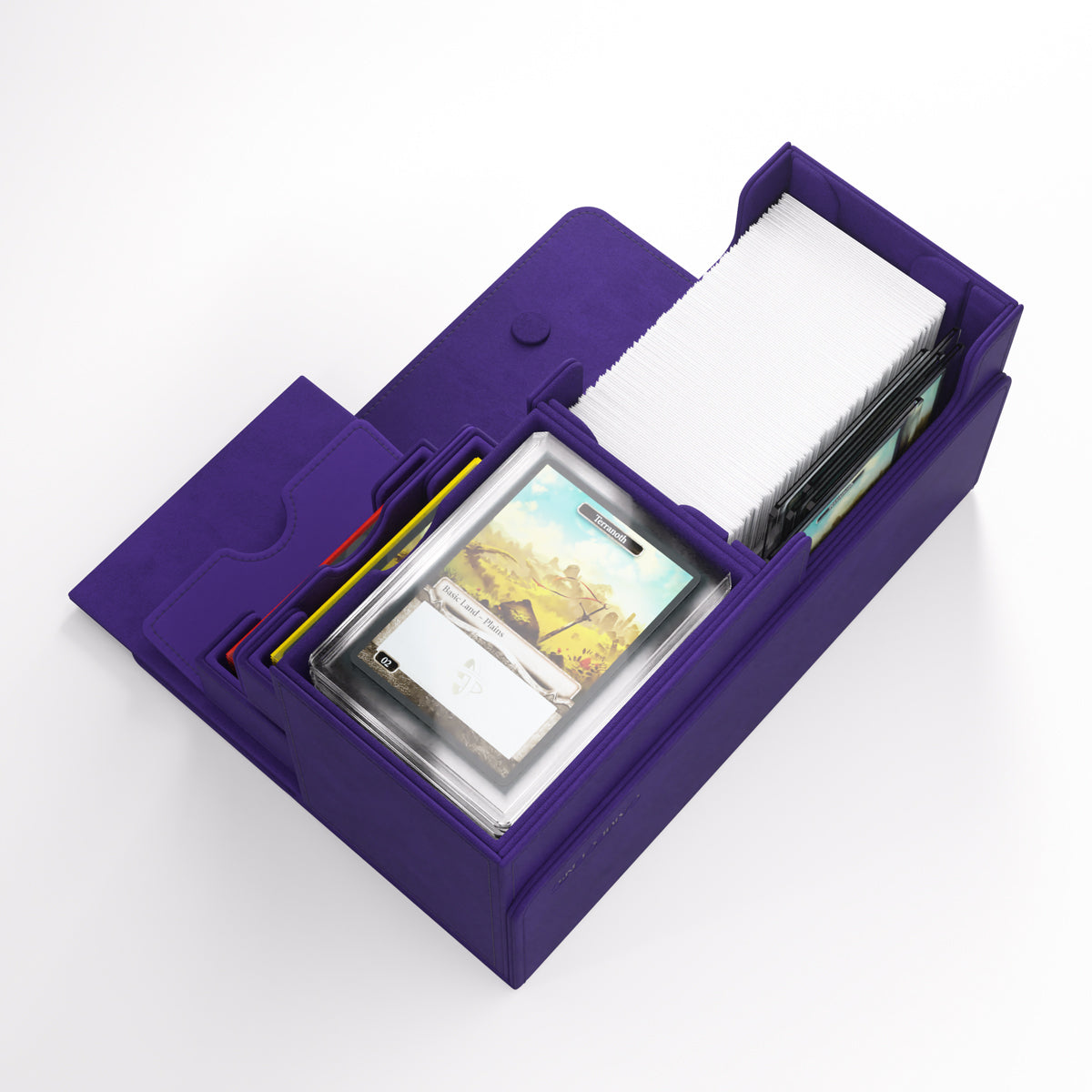 Gamegenic The Academic 133+ XL Premium Deck Box - Stealth Edition - Purple