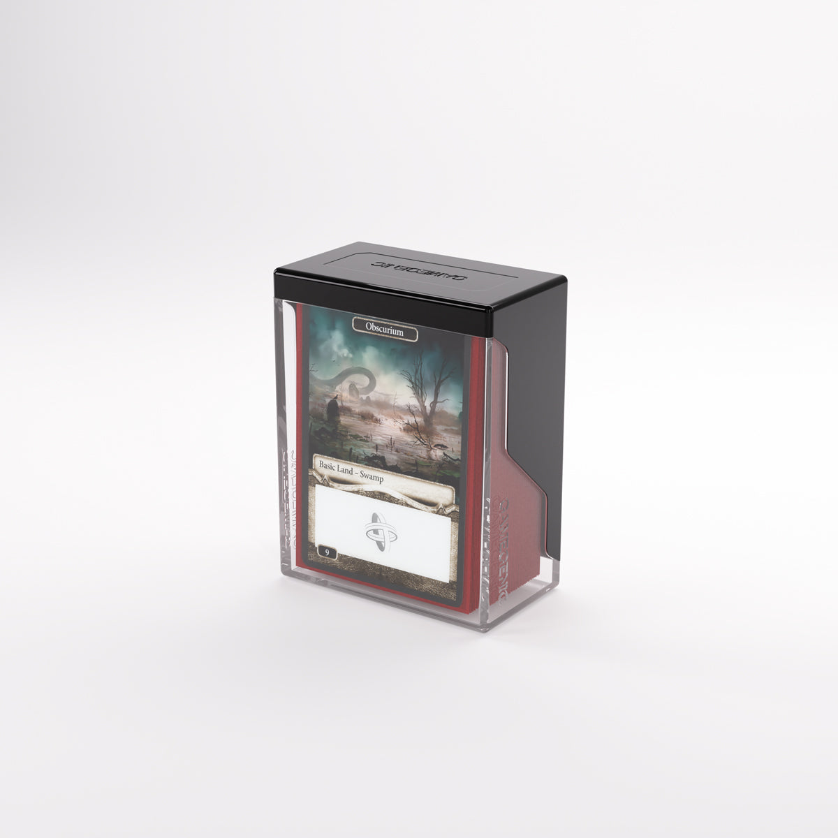 Gamegenic Bastion 50+ Advanced Deck Box - Black / Clear