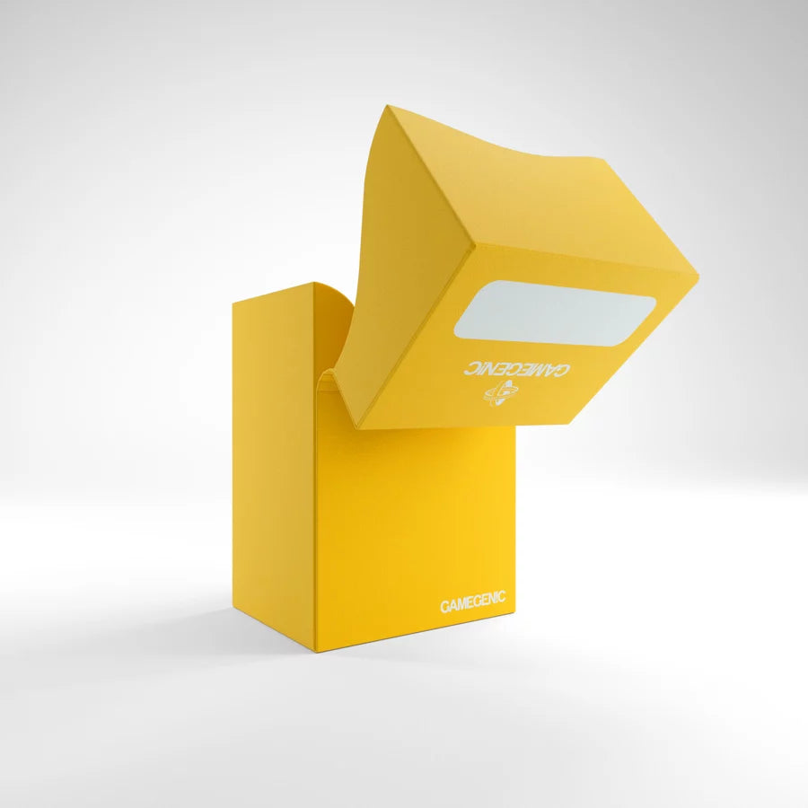 Gamegenic Deck Holder 80+ Deck Box - Yellow