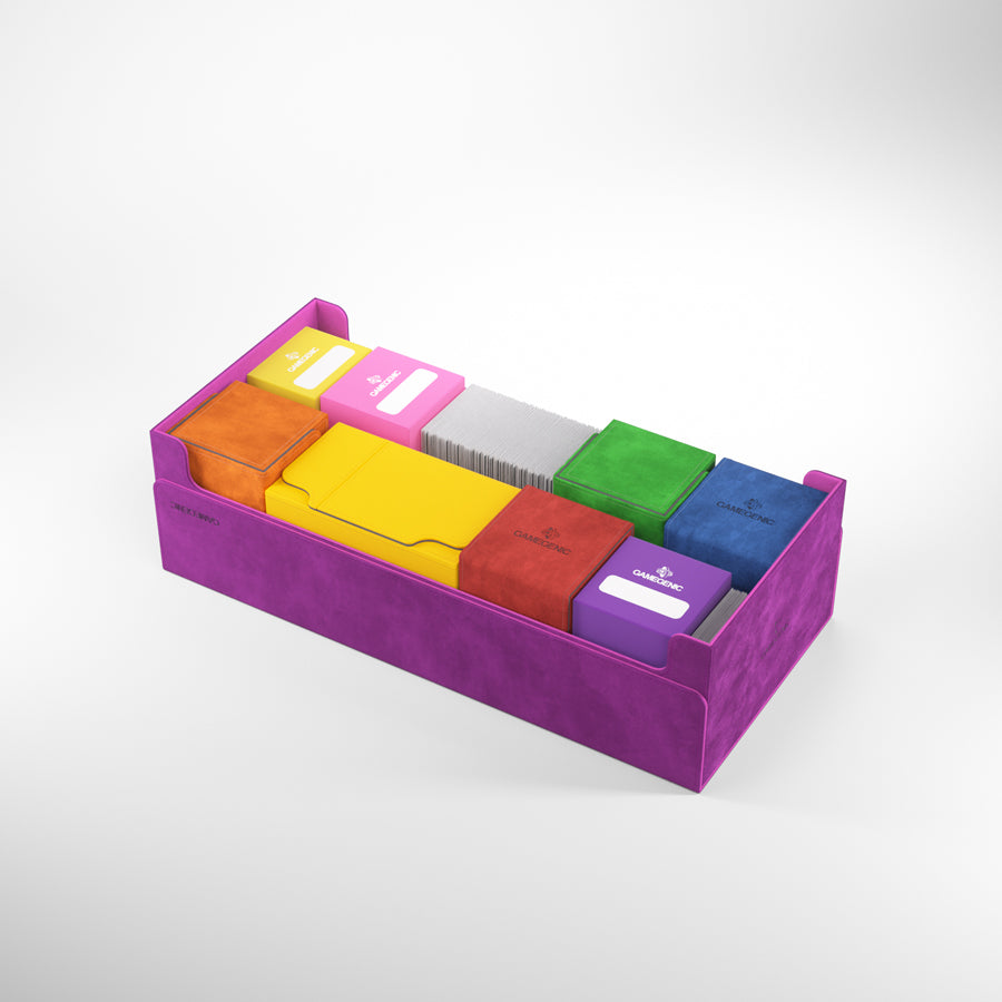 Gamegenic Dungeon 1100+ Convertible Premium Deck Box - Purple