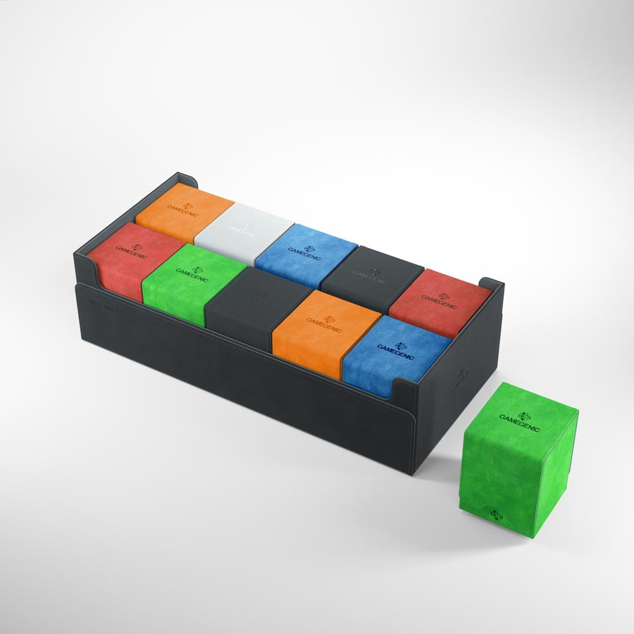 Gamegenic Dungeon 1100+ Convertible Premium Deck Box - Black