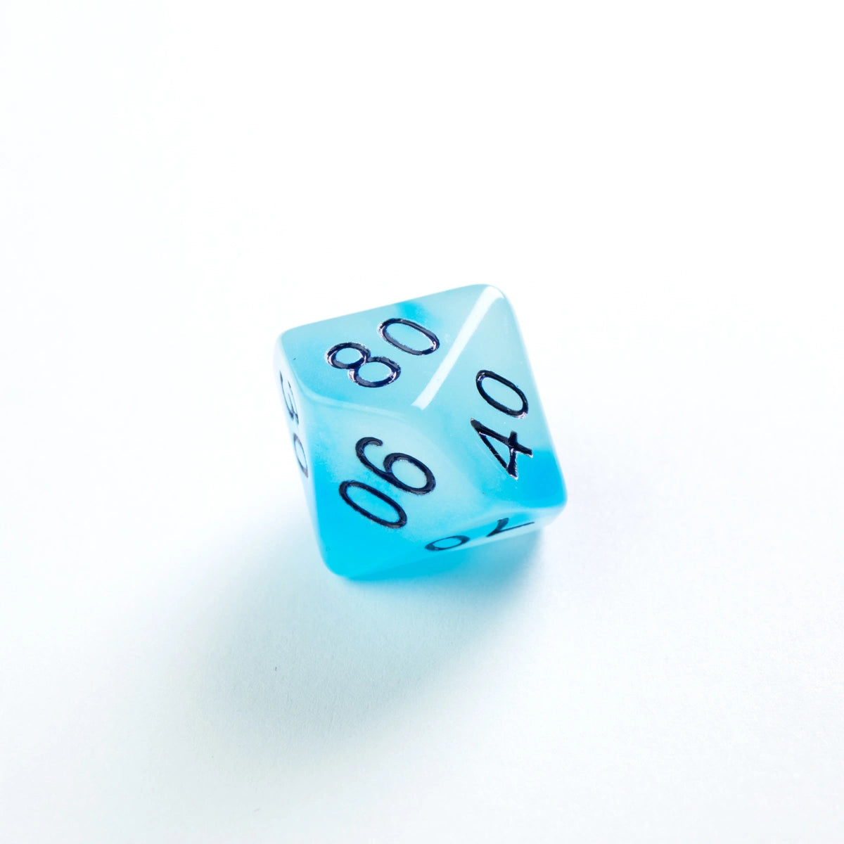 Gamegenic RPG Dice Set - Glow Series - Icy Crumbs