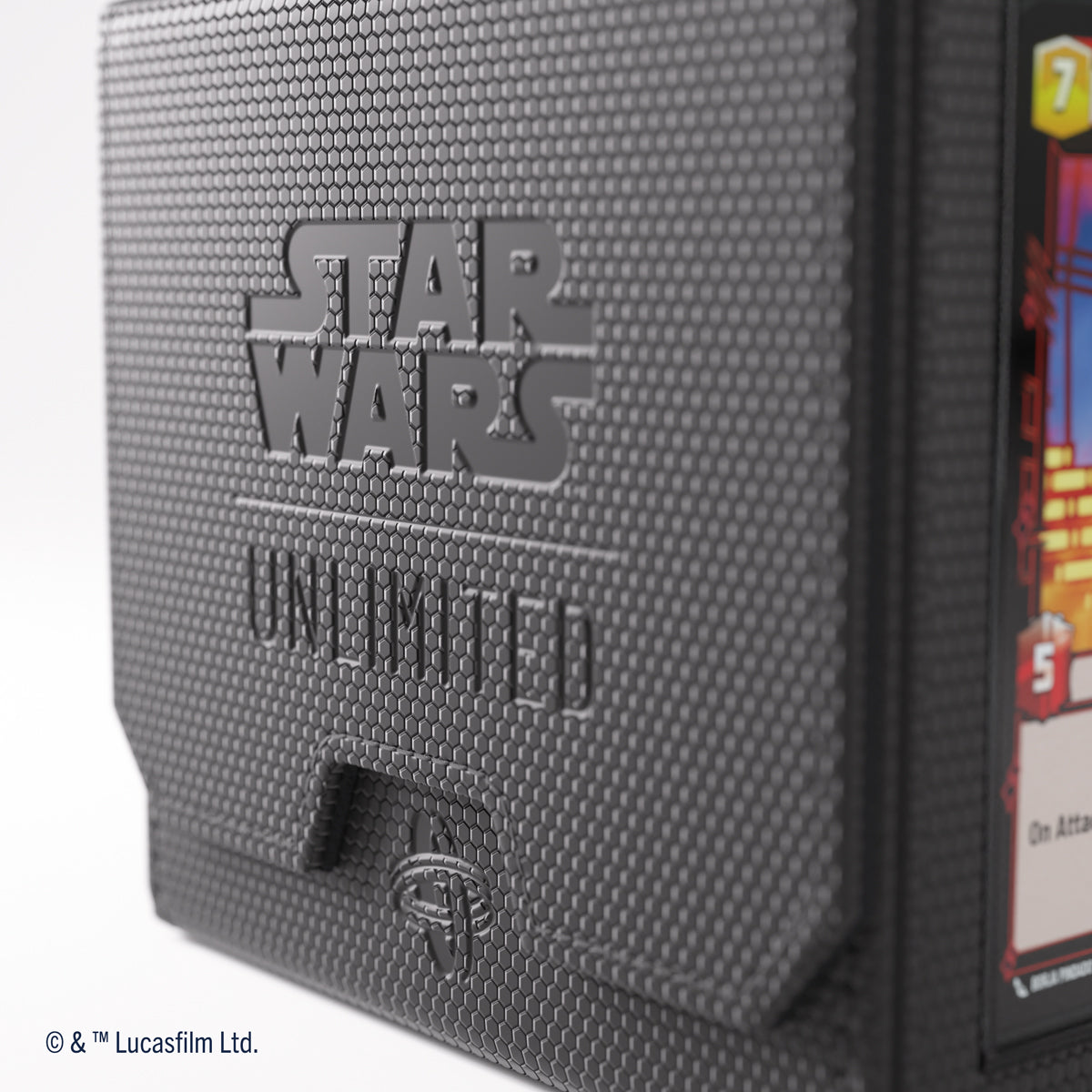 Gamegenic Star Wars: Unlimited Deck Pod Premium Deck Box - Black