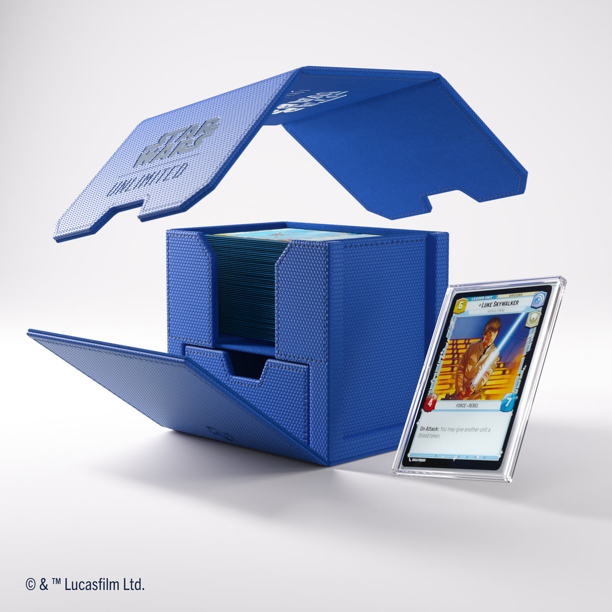 Gamegenic Star Wars: Unlimited Deck Pod Premium Deck Box - Blue