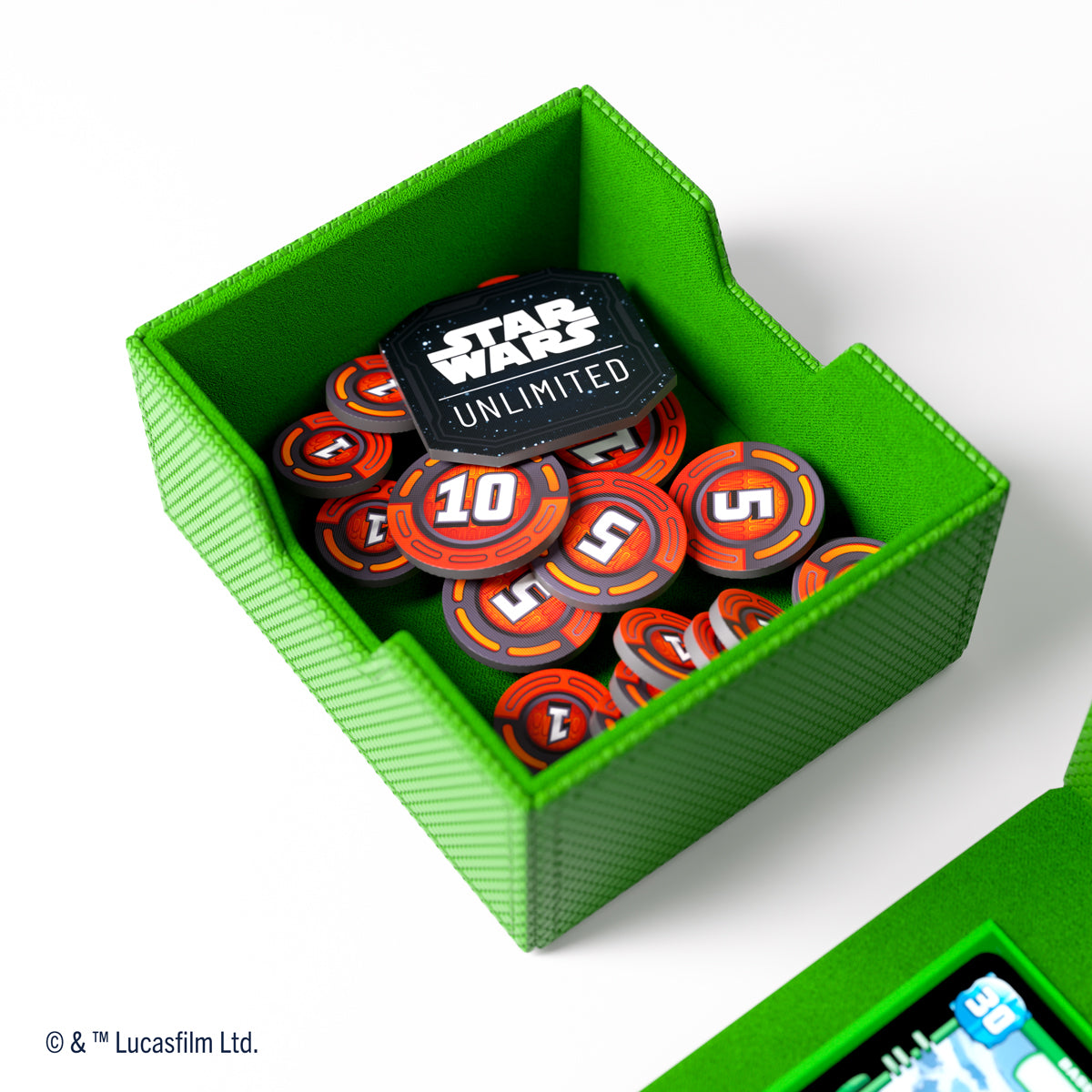 Gamegenic Star Wars: Unlimited Deck Pod Premium Deck Box - Green