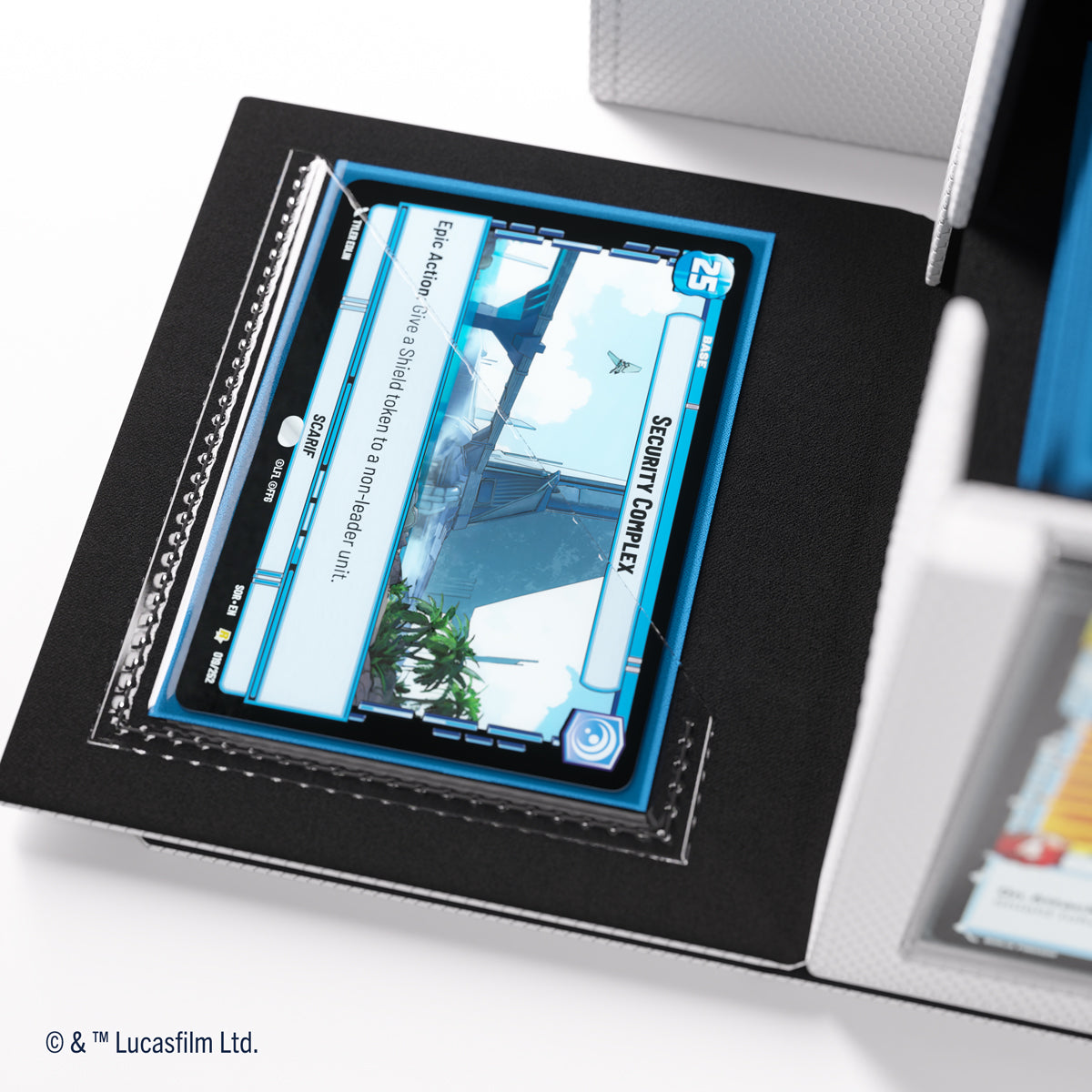 Gamegenic Star Wars: Unlimited Deck Pod Premium Deck Box - White / Black