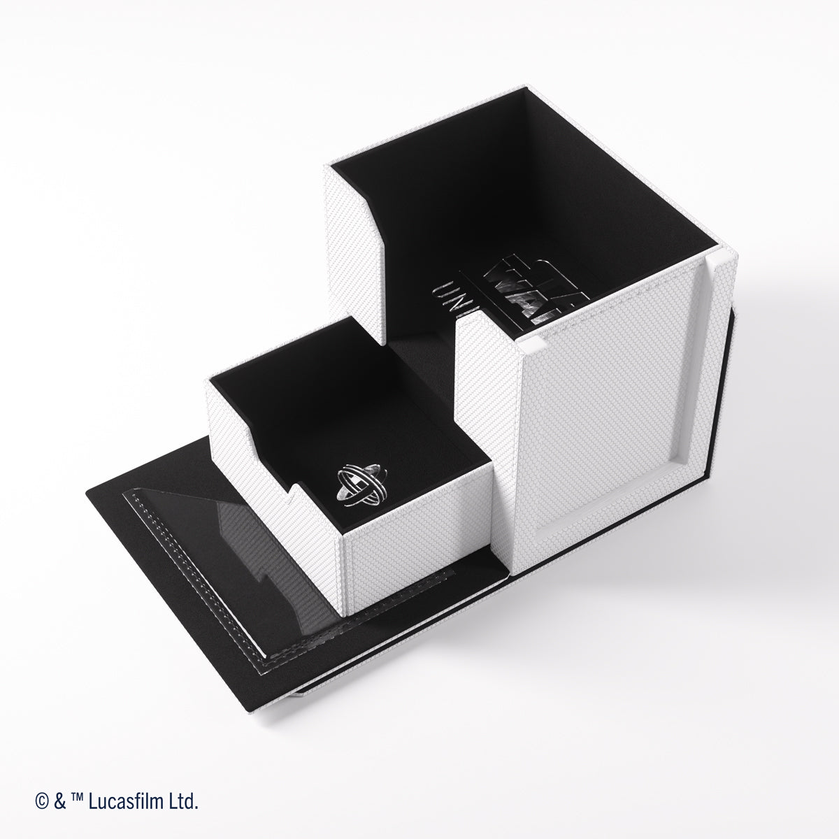 Gamegenic Star Wars: Unlimited Deck Pod Premium Deck Box - White / Black