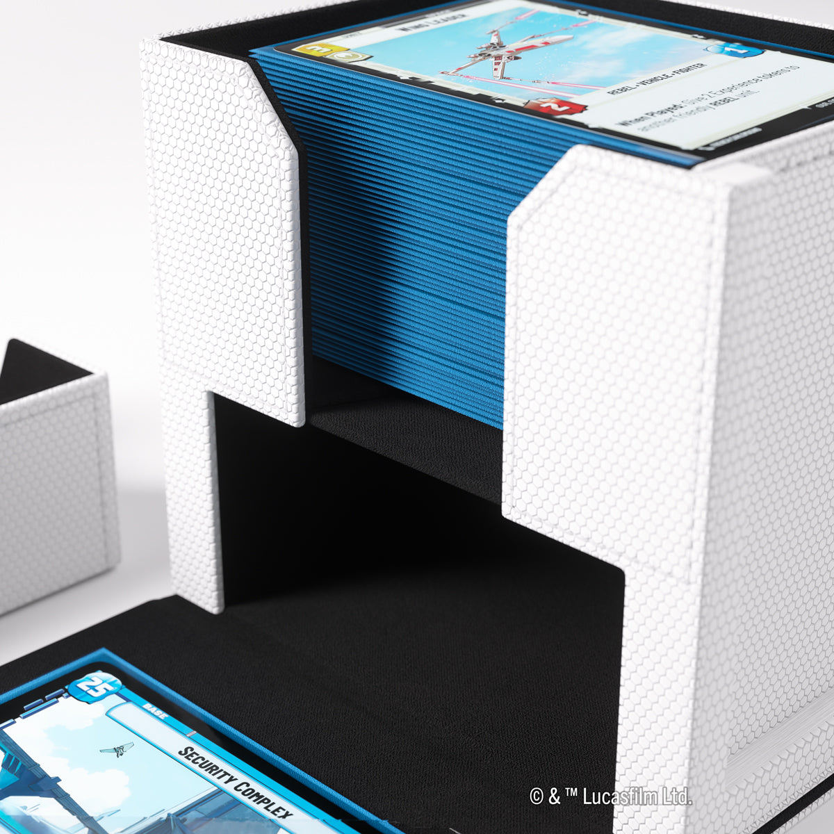 Gamegenic Star Wars: Unlimited Deck Pod Premium Deck Box - White / Black