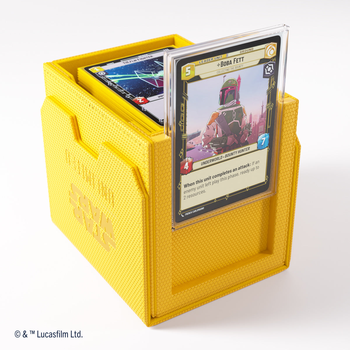 Gamegenic Star Wars: Unlimited Deck Pod Premium Deck Box - Yellow