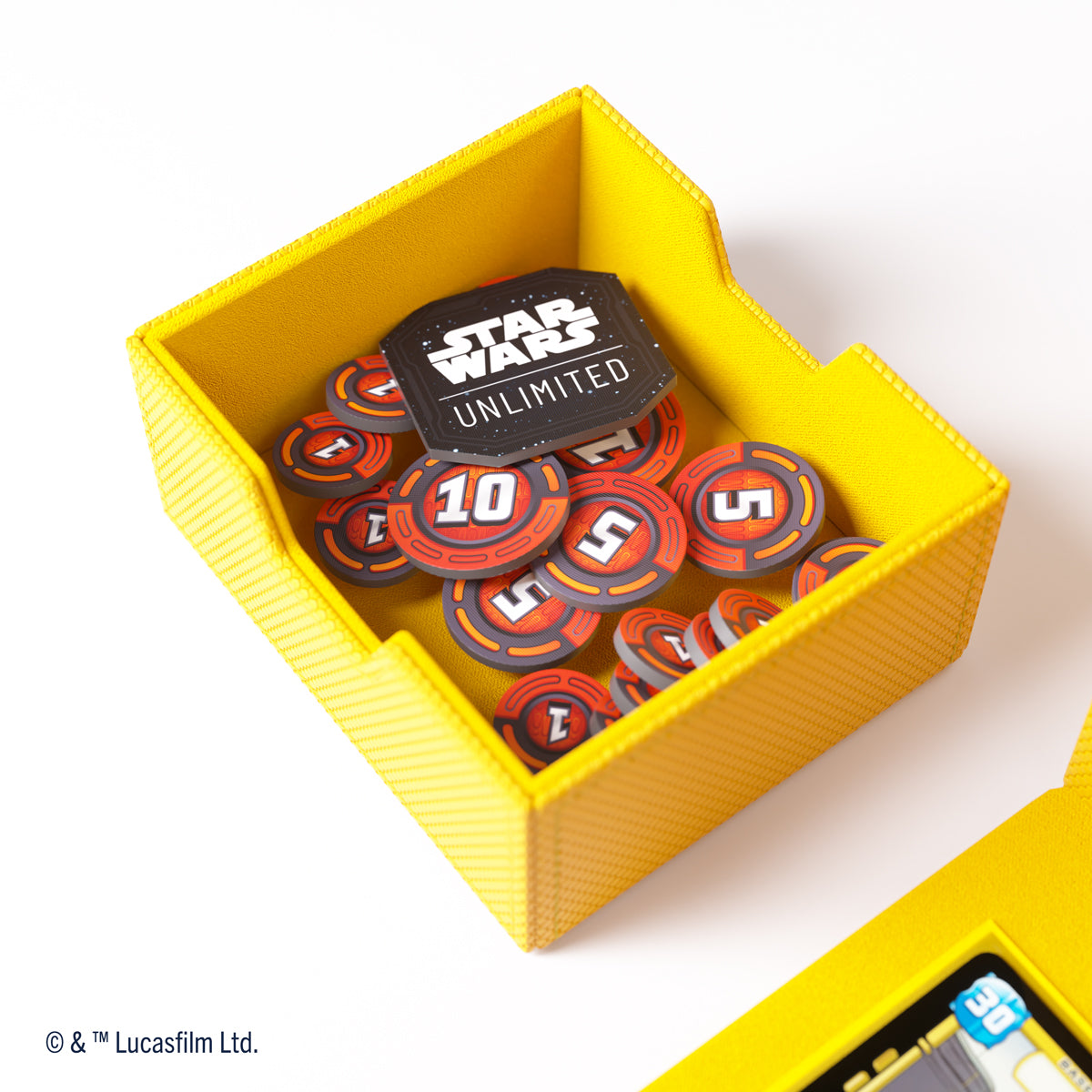 Gamegenic Star Wars: Unlimited Deck Pod Premium Deck Box - Yellow