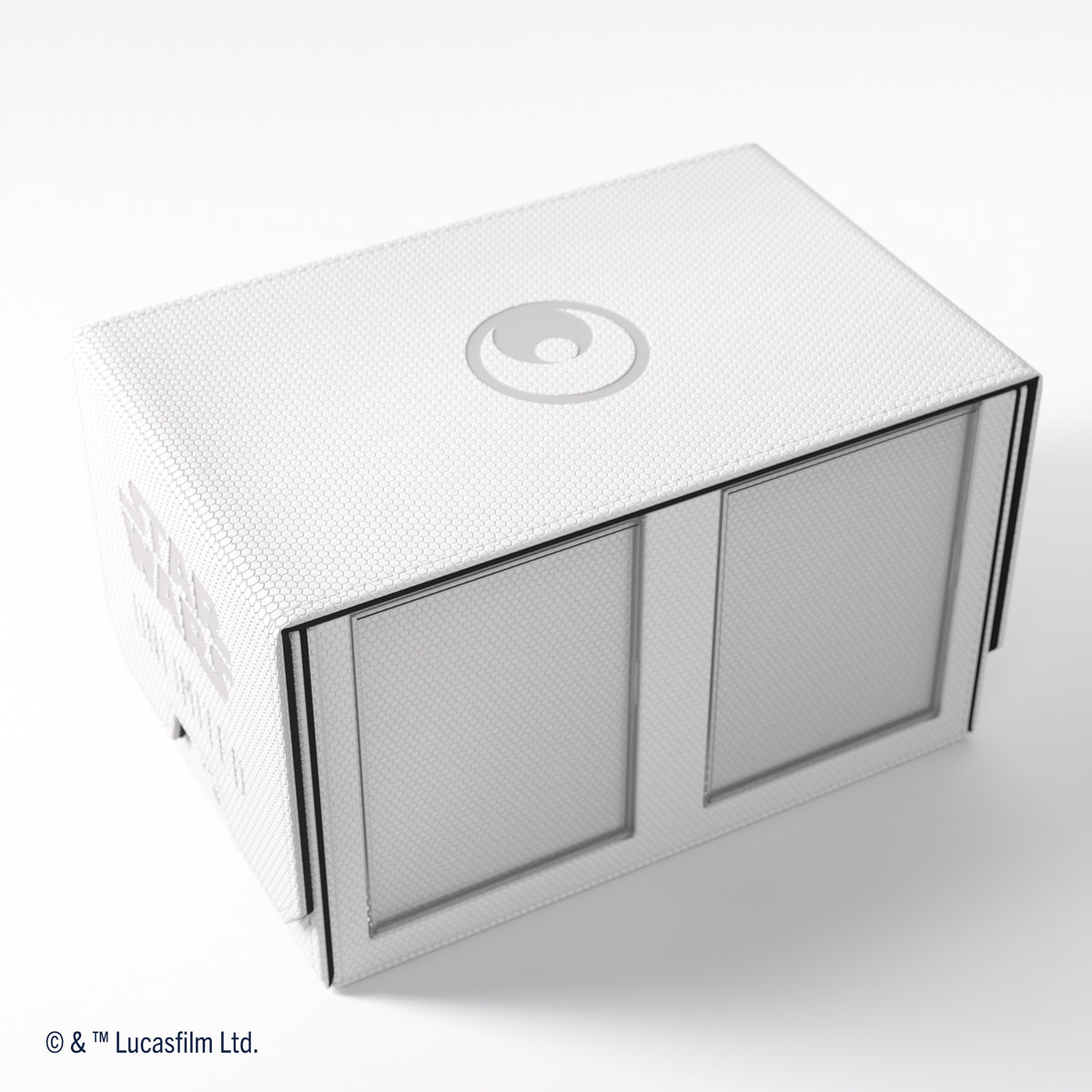 Gamegenic Star Wars: Unlimited Double Deck Pod Premium Deck Box - White / Black