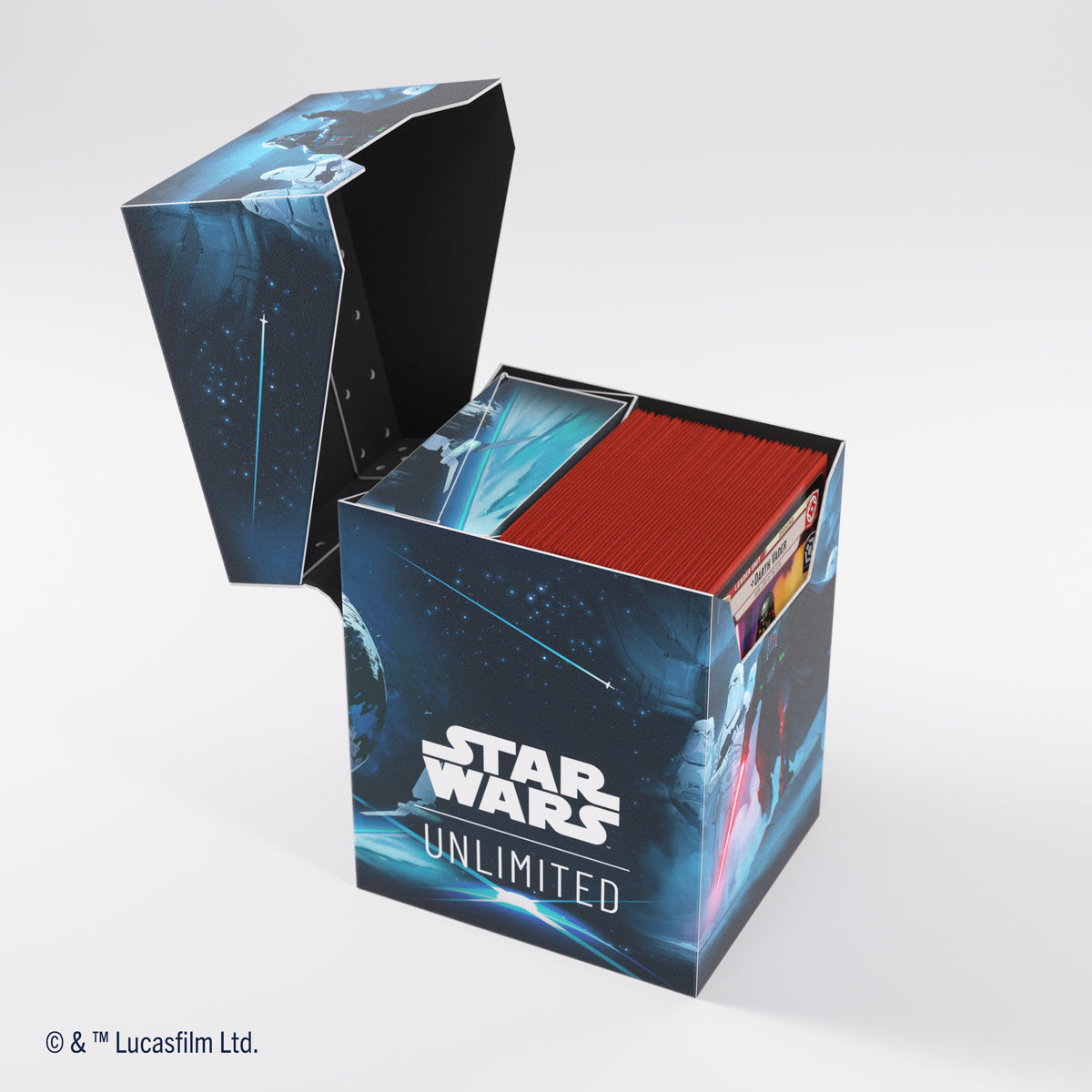 Gamegenic Star Wars: Unlimited Soft Crate Deck Box - Darth Vader