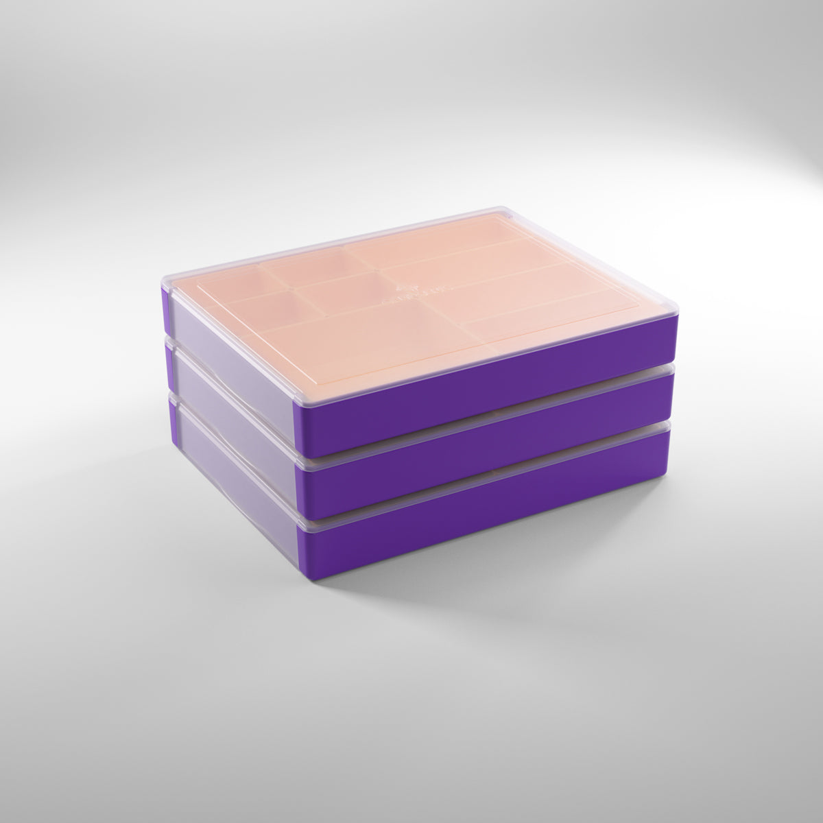 Gamegenic Token Silo Convertible Advanced Storage Box - Purple/Orange