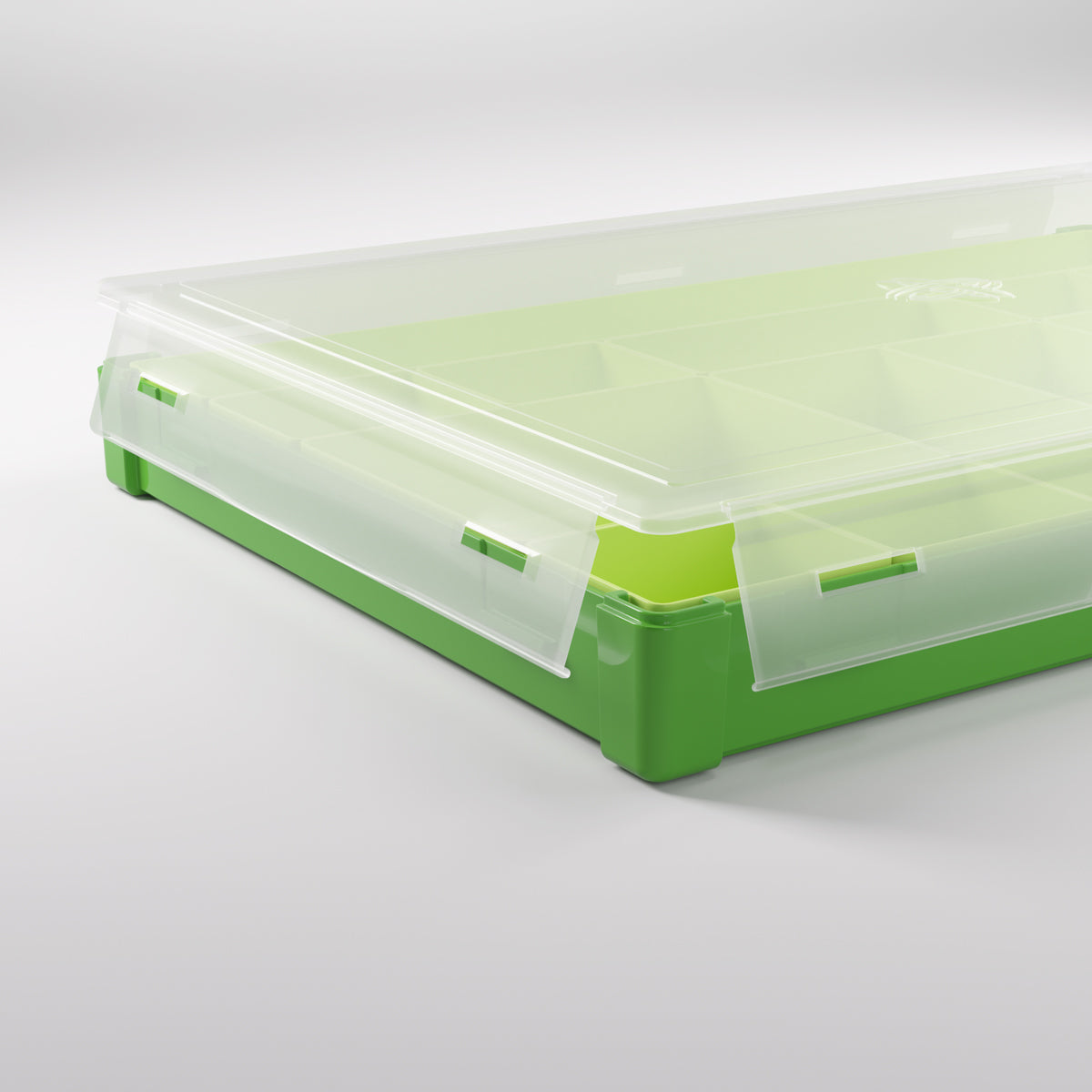 Gamegenic Token Silo XL Convertible Advanced Storage Box - Green/Lime