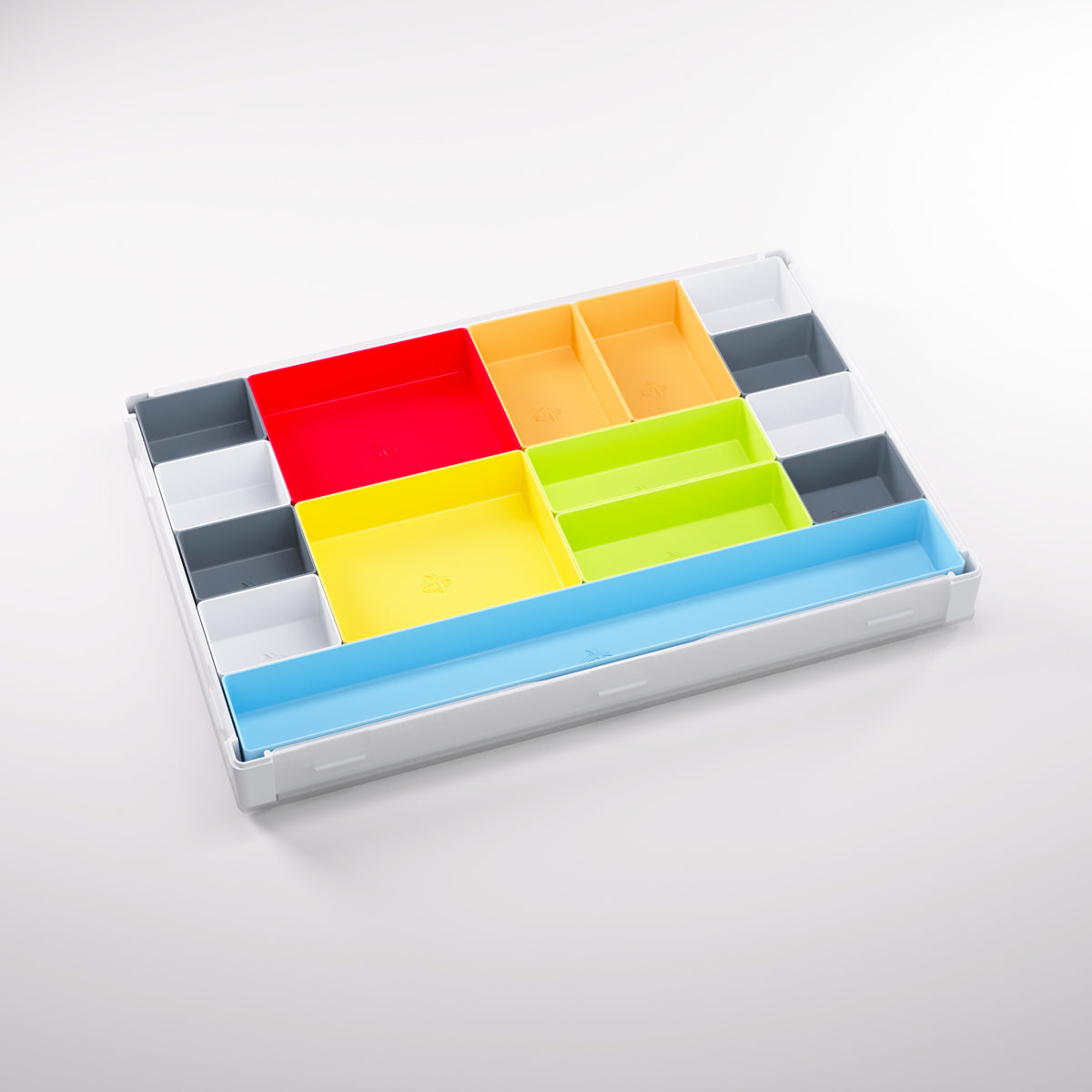 Gamegenic Token Silo XL Convertible Advanced Storage Box - White/Multicolour