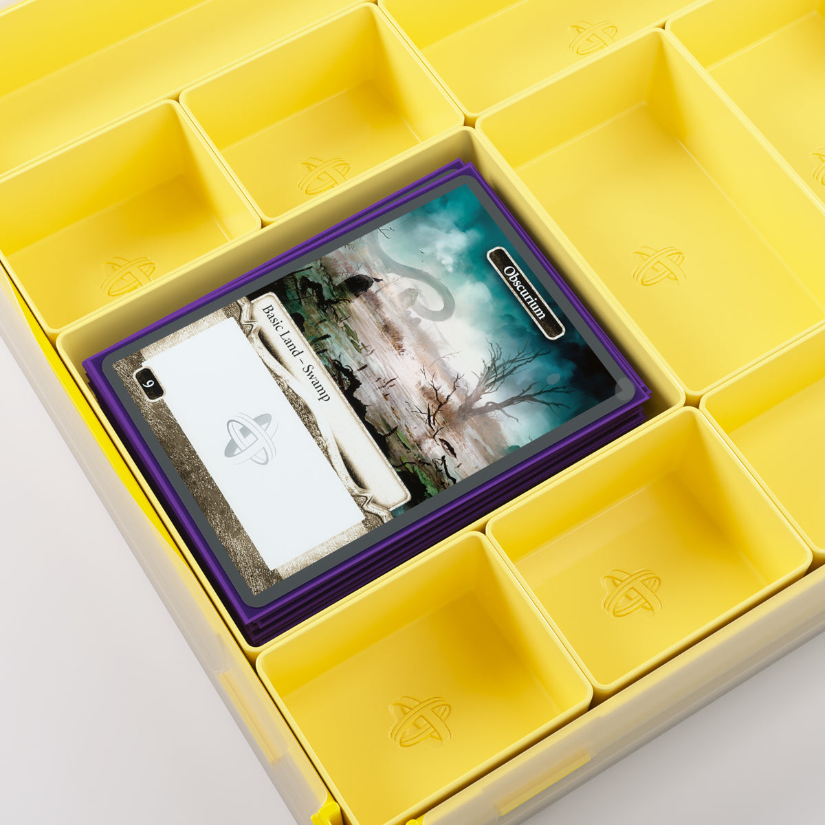 Gamegenic Token Silo XL Convertible Advanced Storage Box - Yellow