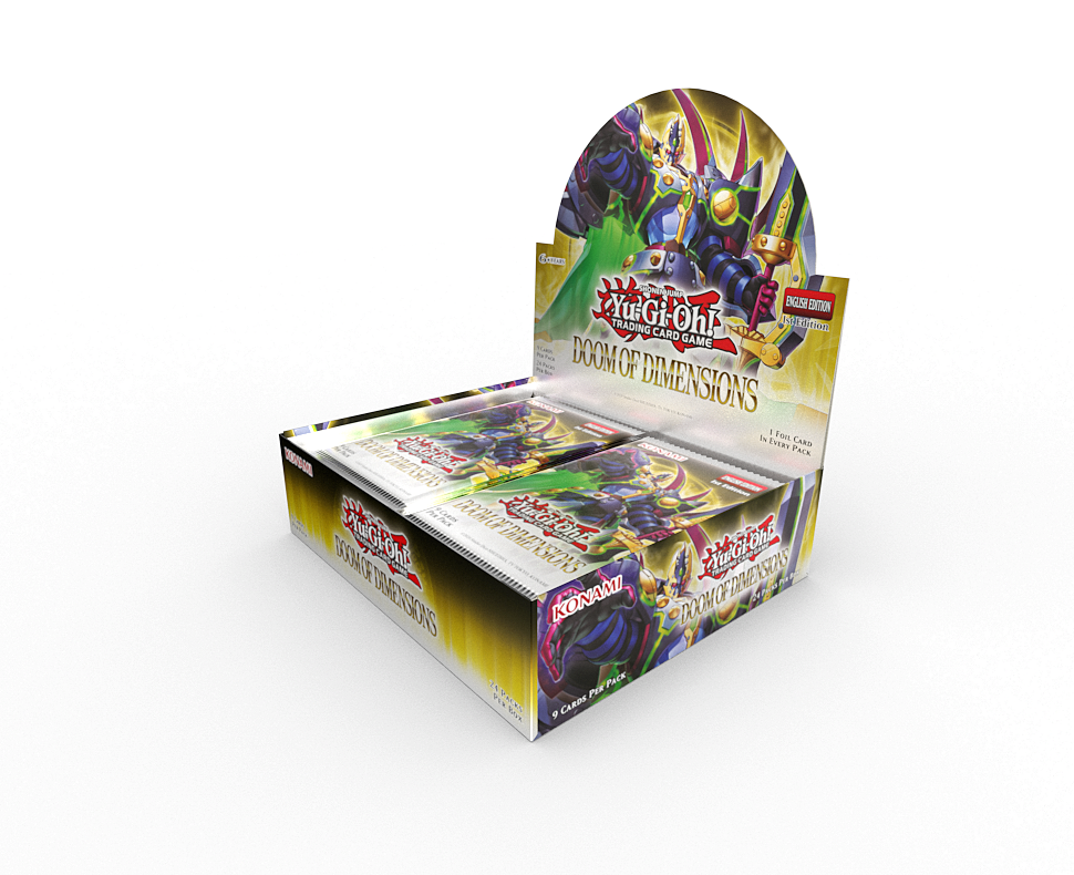 Yu-Gi-Oh! TCG: Doom of Dimensions - Booster Box (24 Booster Packs)
