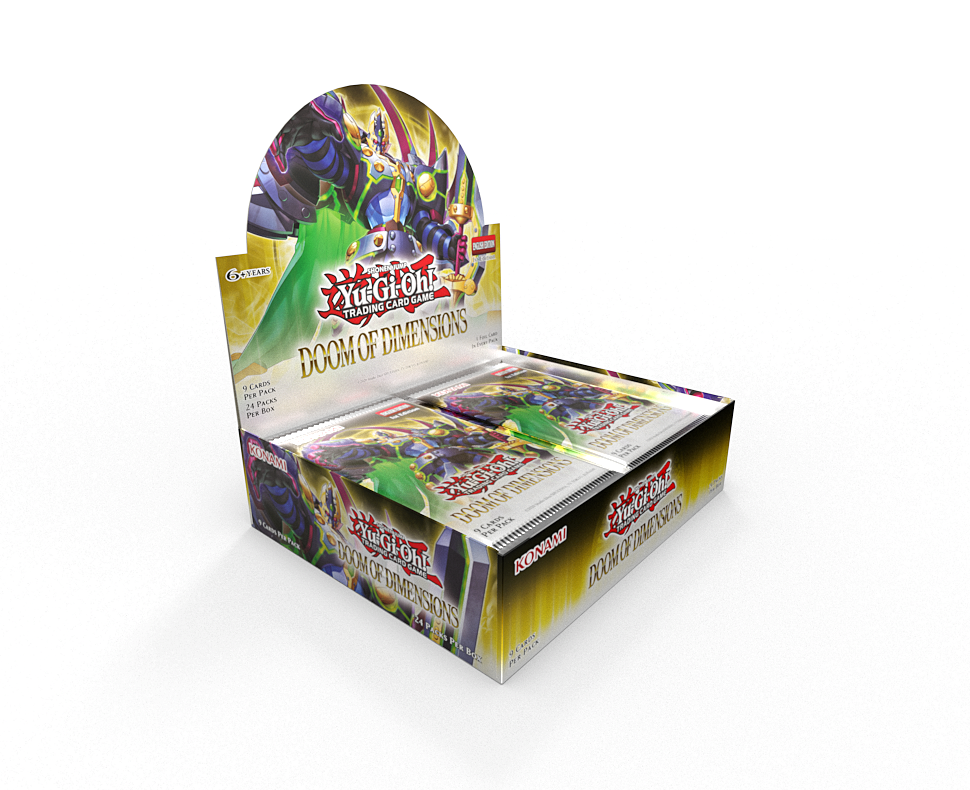 Yu-Gi-Oh! TCG: Doom of Dimensions - Booster Box (24 Booster Packs)