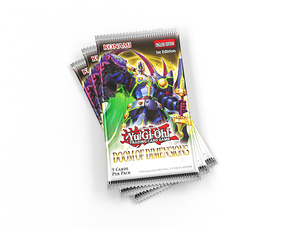 Yu-Gi-Oh! TCG: Doom of Dimensions - Booster Box (24 Booster Packs)