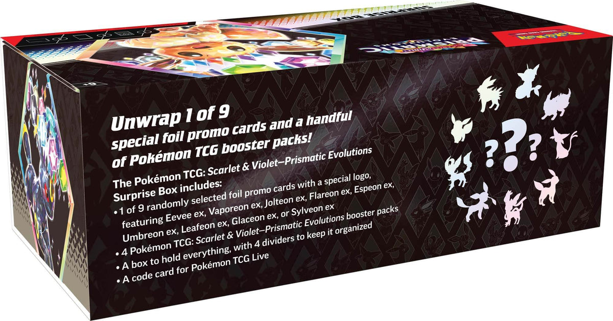 Pokemon TCG: Scarlet & Violet - Prismatic Evolutions Surprise Box