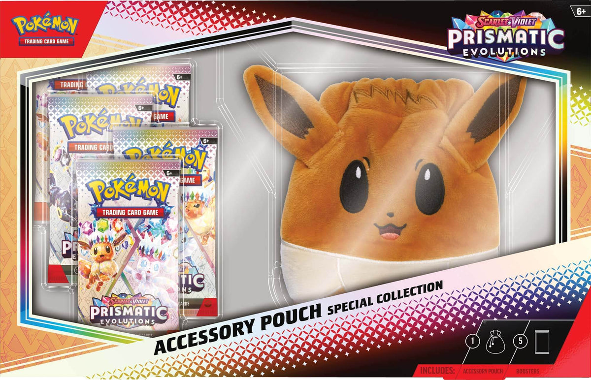 Pokemon TCG: Scarlet & Violet - Prismatic Evolutions Accessory Pouch (Special Collection)