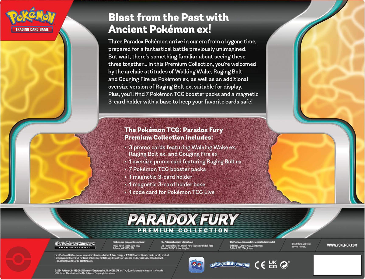 Pokemon TCG: Paradox Fury Premium Collection
