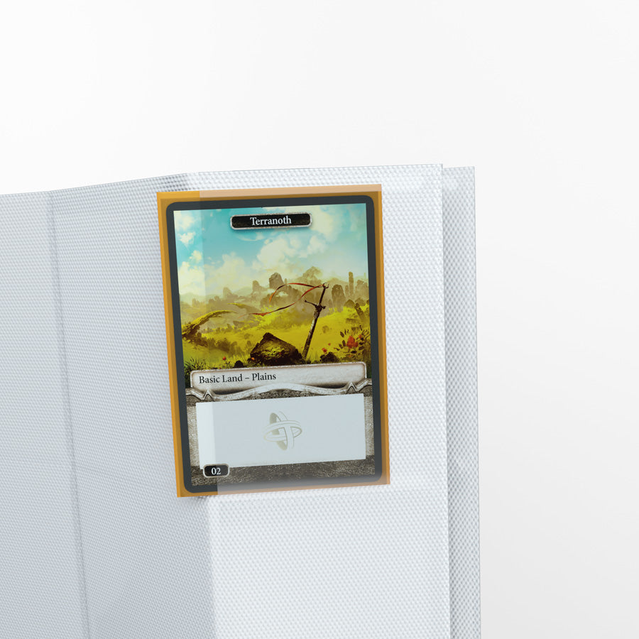 Gamegenic Pages - White - 18-Pocket Side-Loading Standard-Size (10 Pages)