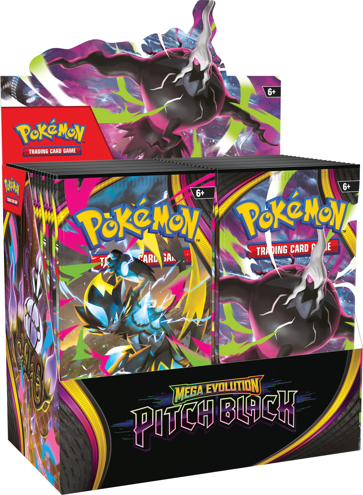 Pokemon TCG: Mega Evolution—Pitch Black - Booster Box (36 Booster Packs)