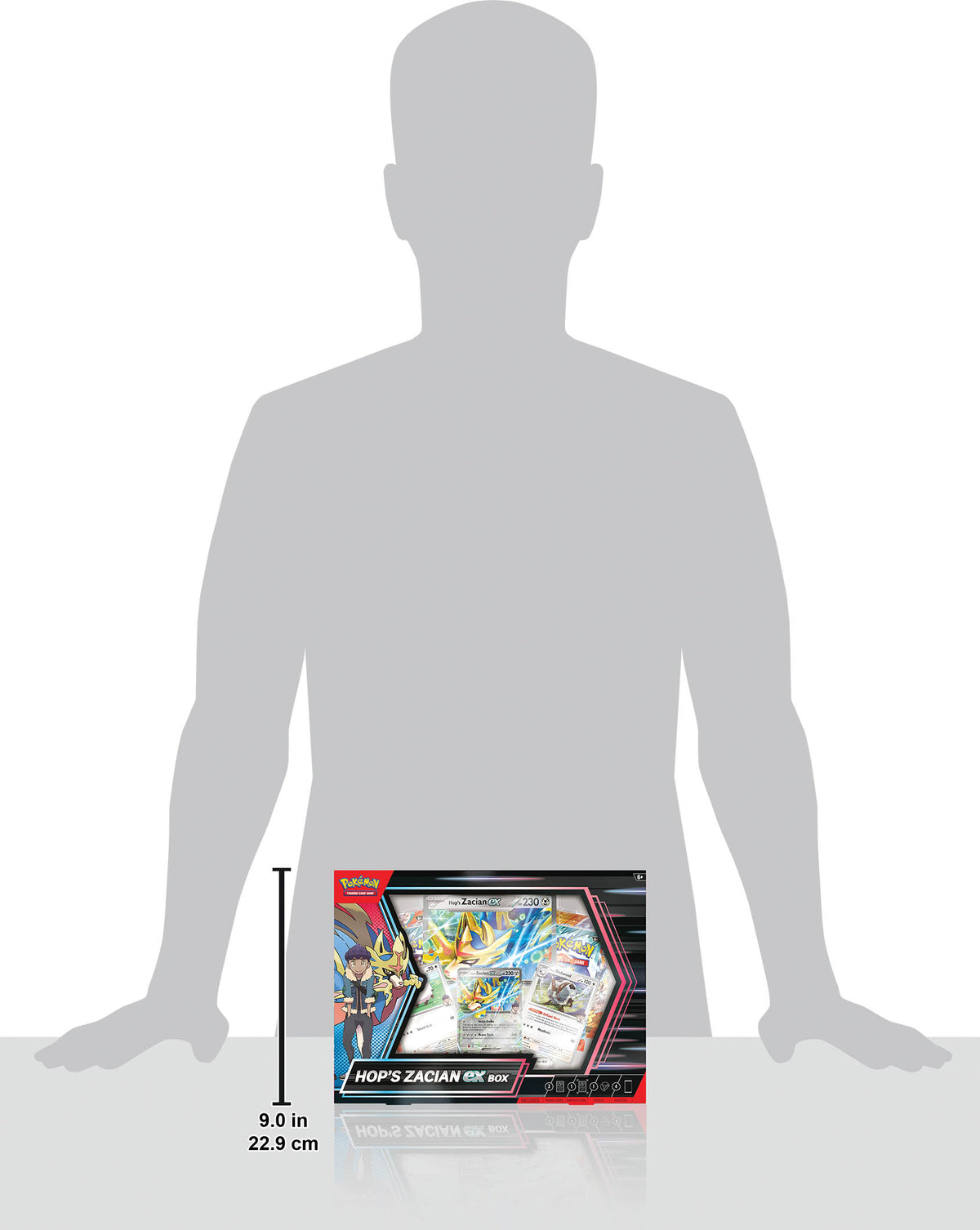 Pokemon TCG: Hop's Zacian ex Box