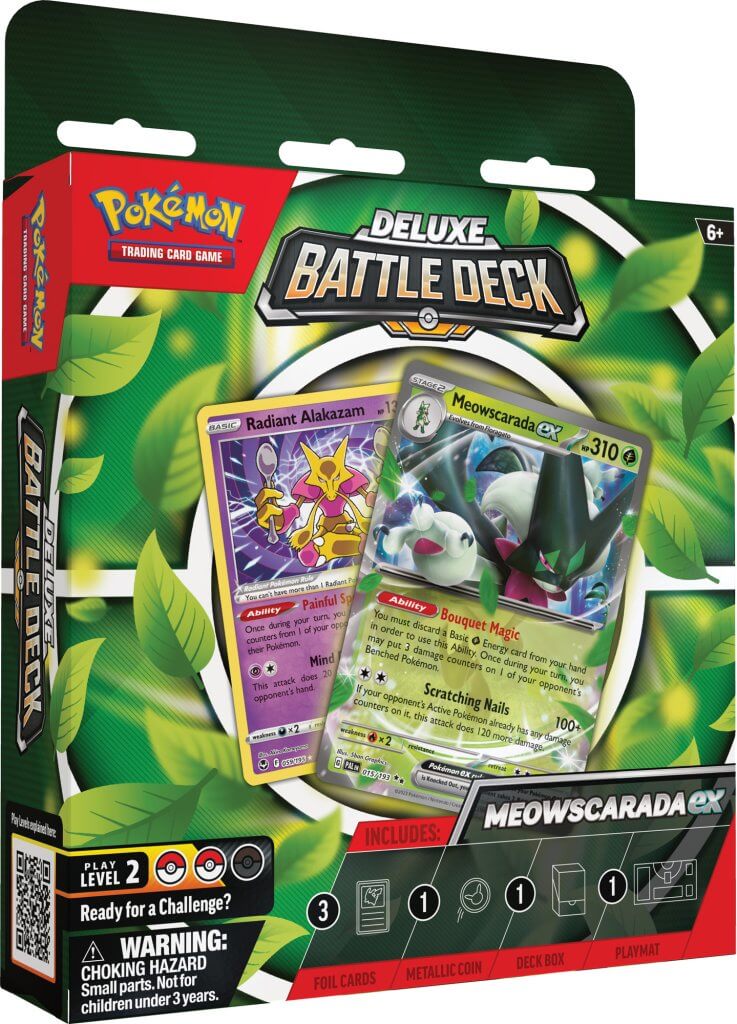 Pokemon TCG - Meowscarada & Quaquaval (Deluxe Battle Deck)