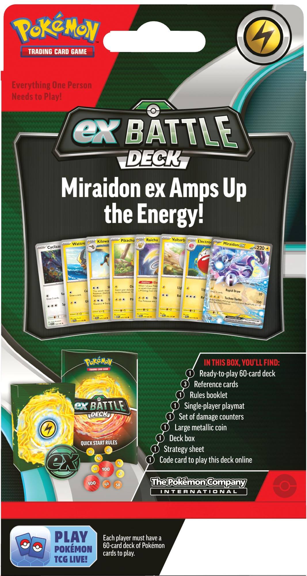 Pokemon TCG: ex Battle Deck - Victini & Miraidon